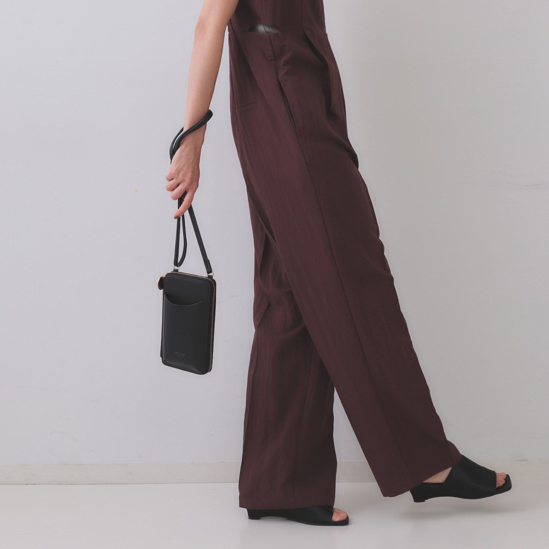 OPAQUE.CLIP「【お財布機能付き】ケイタイミニショルダーバッグ」|ショルダー・メッセンジャー|