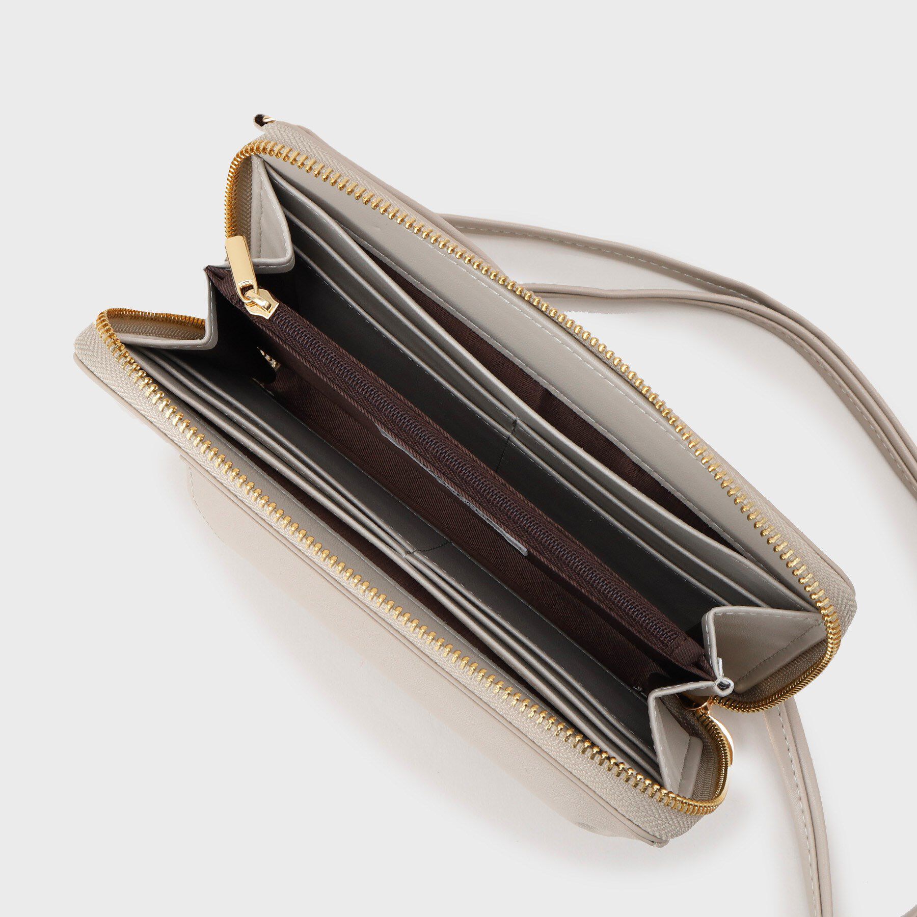 OPAQUE.CLIP「【お財布機能付き】ケイタイミニショルダーバッグ」|ショルダー・メッセンジャー|