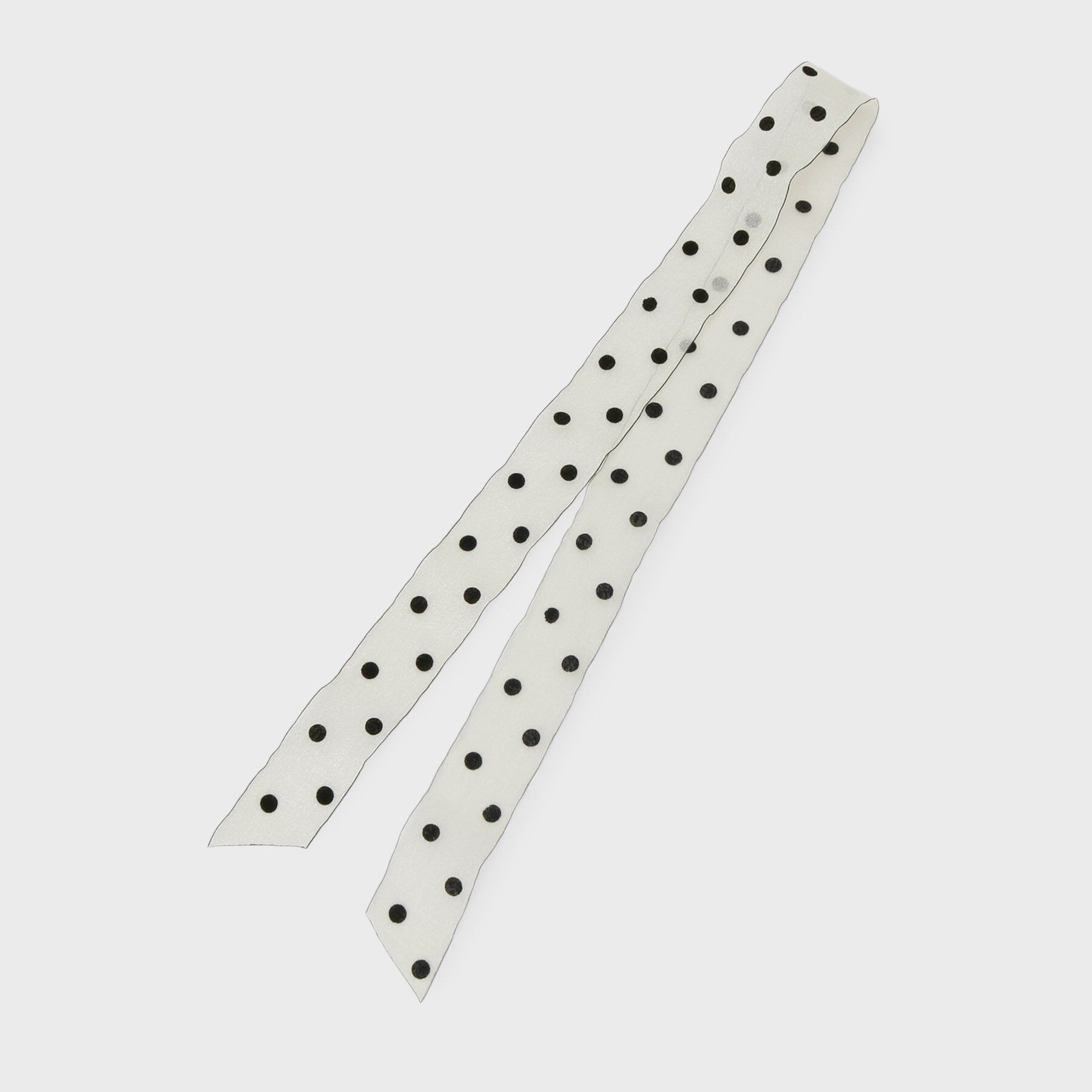 OPAQUE.CLIP「シアーレーススカラップスカーフ」|バンダナ・スカーフ|