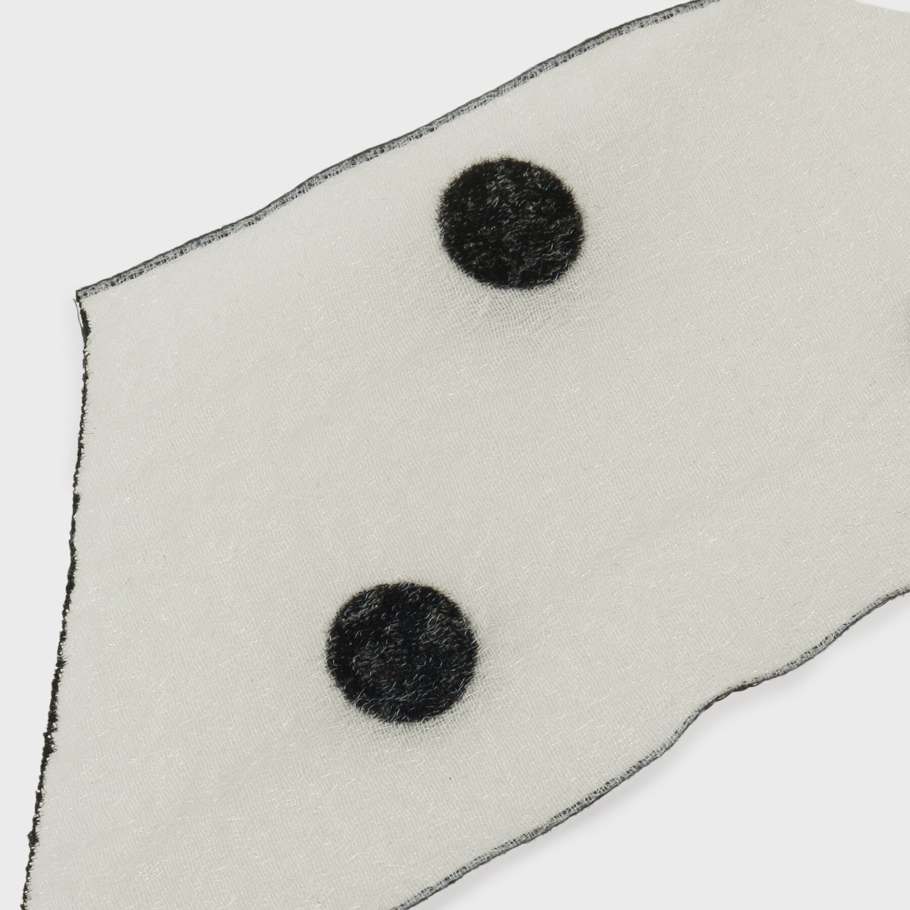 OPAQUE.CLIP「シアーレーススカラップスカーフ」|バンダナ・スカーフ|