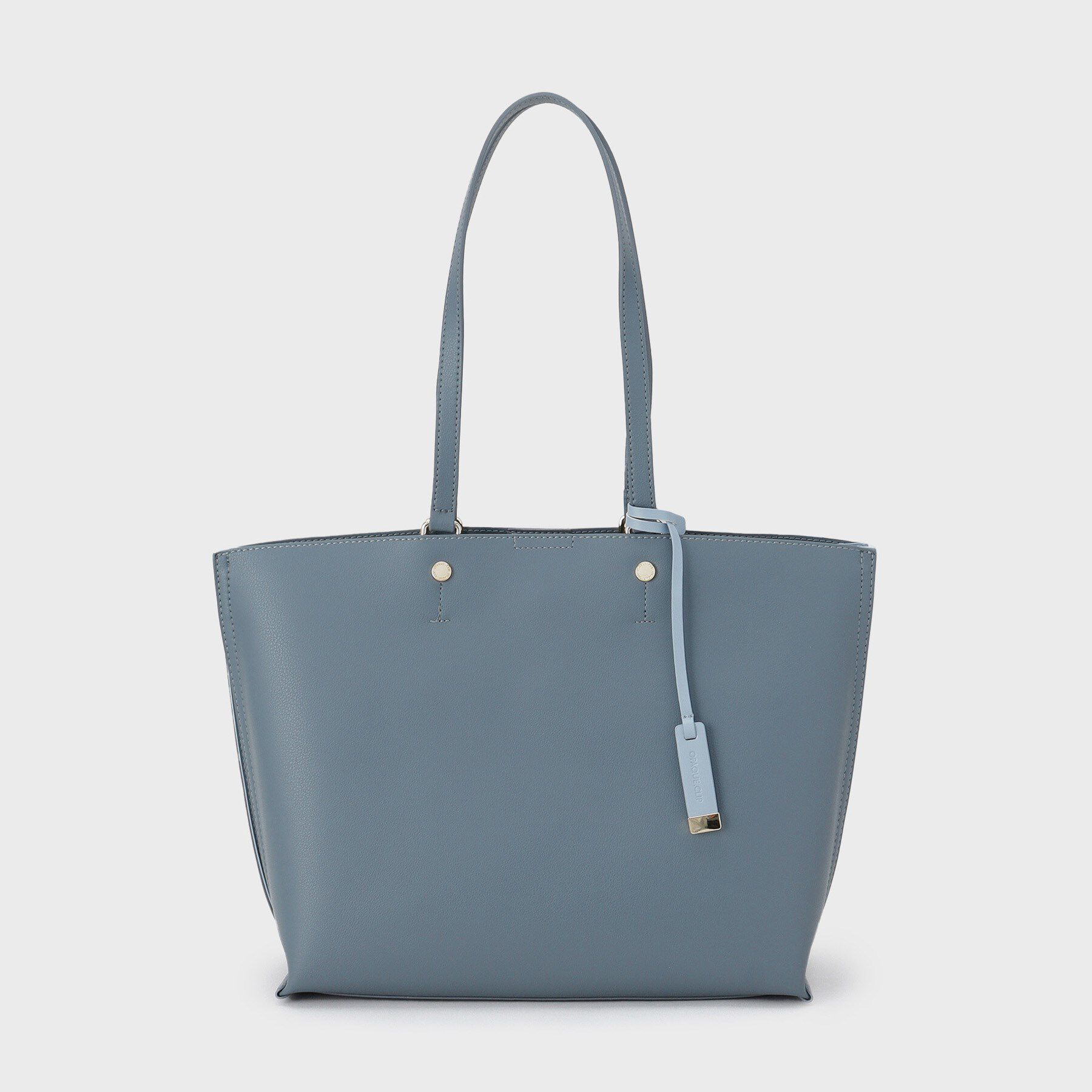 OPAQUE.CLIP「【名品/A4サイズ対応】バイカラースムーストートバッグ」|トートバッグ|