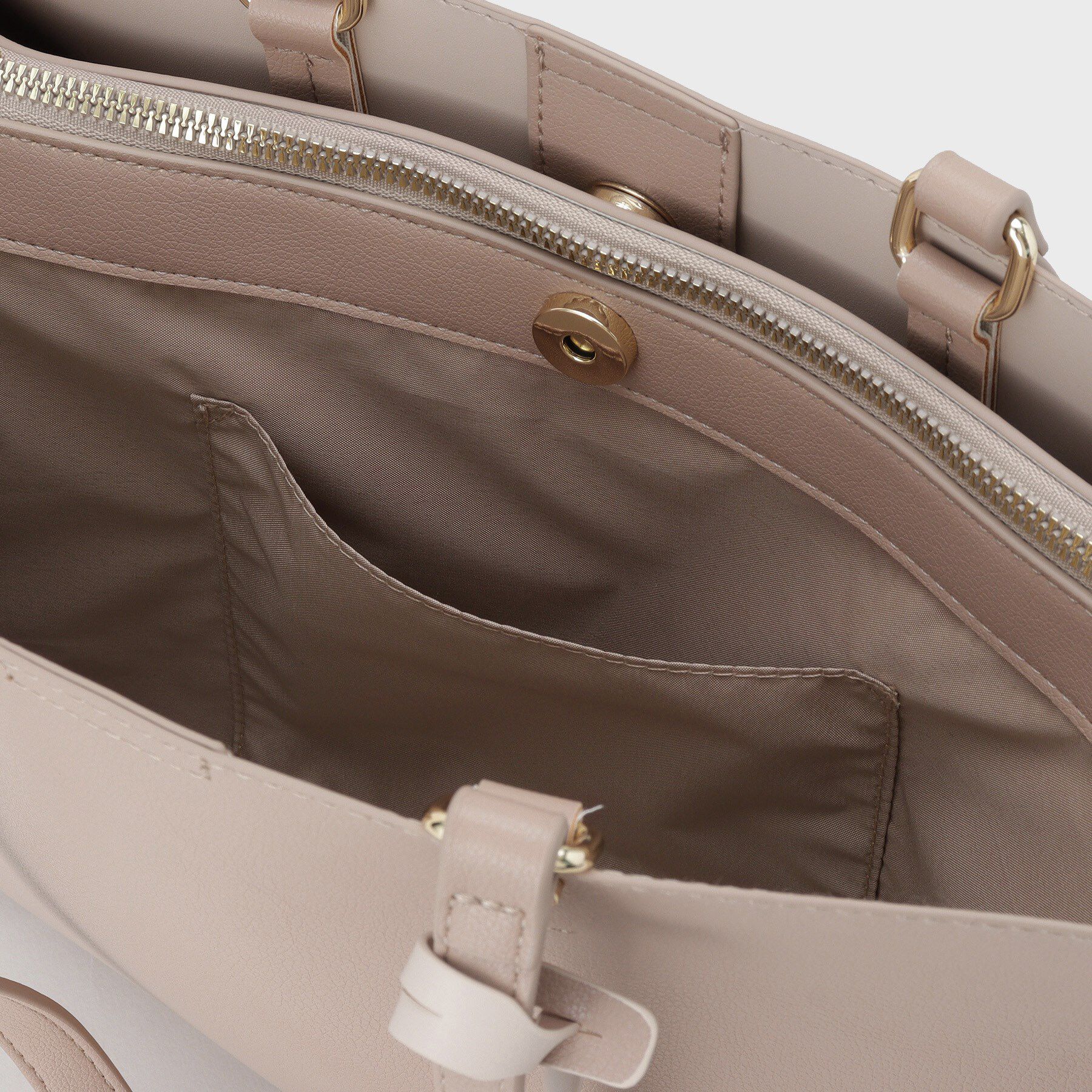 OPAQUE.CLIP「【名品/A4サイズ対応】バイカラースムーストートバッグ」|トートバッグ|