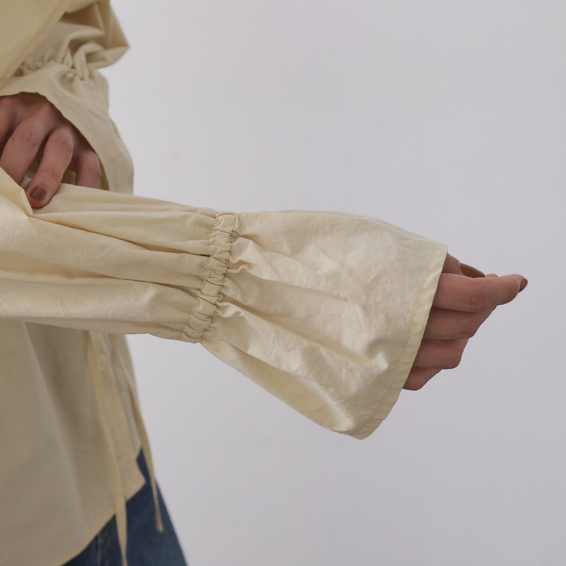 OPAQUE.CLIP「ラッフルフリルブラウス【洗濯機OK】」|シャツ・ブラウス|