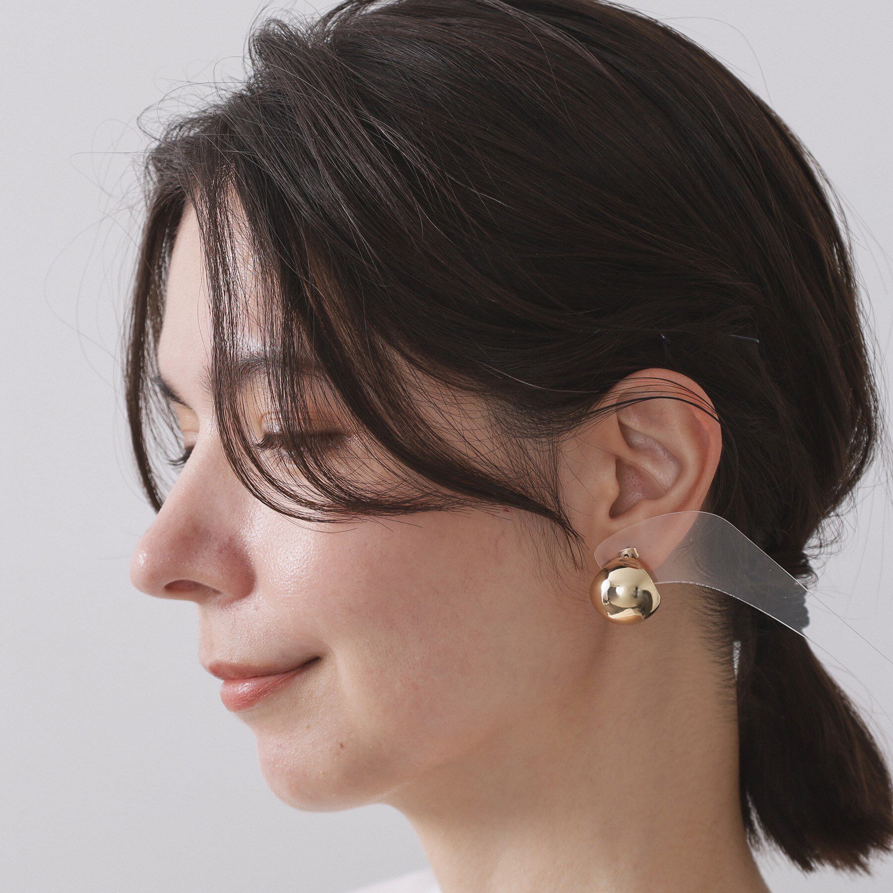 OPAQUE.CLIP「ビッグボールメタルピアス」|ピアス|