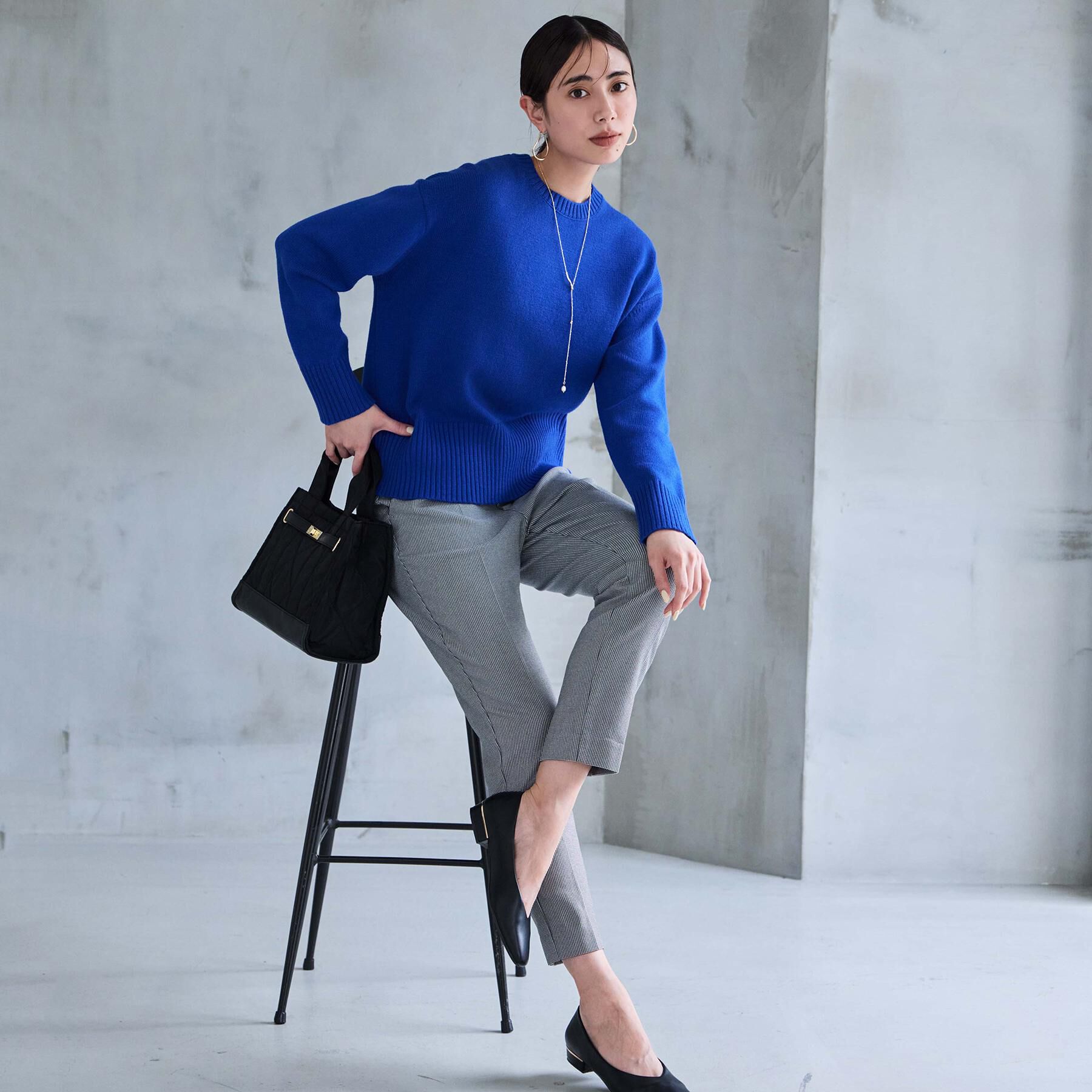 OPAQUE.CLIP「裏起毛ハイストレッチイージーテーパードパンツ【洗濯機OK】」|その他|