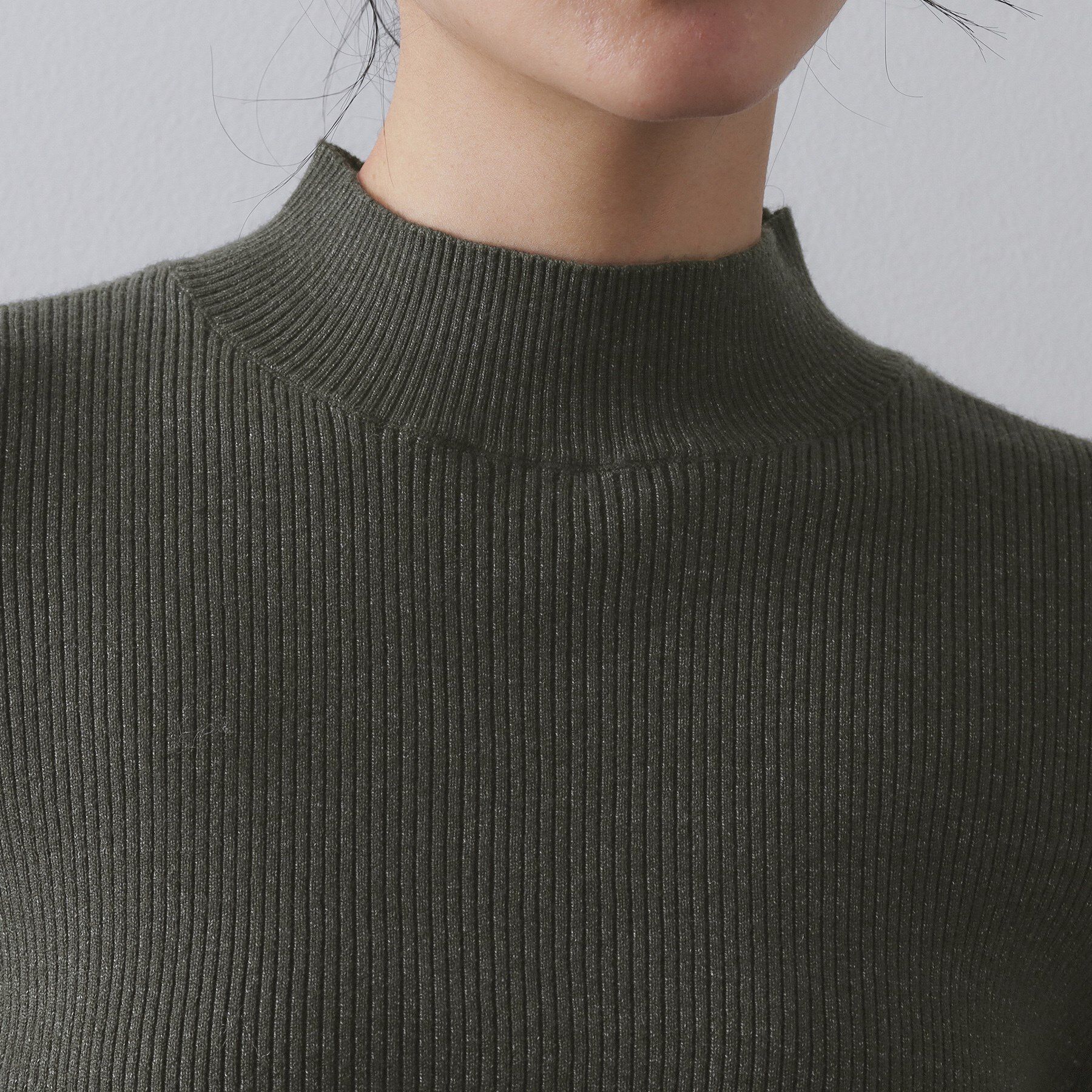 OPAQUE.CLIP「《ツインセット》ベスト&times;リブニット【洗濯機OK】」|その他|