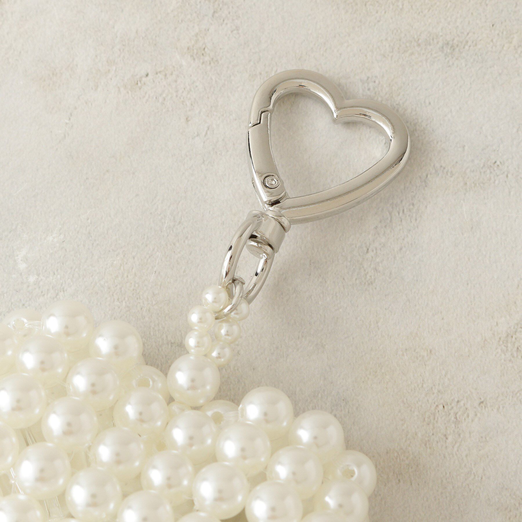 OPAQUE.CLIP「ハートモチーフチャーム」|キーケース|