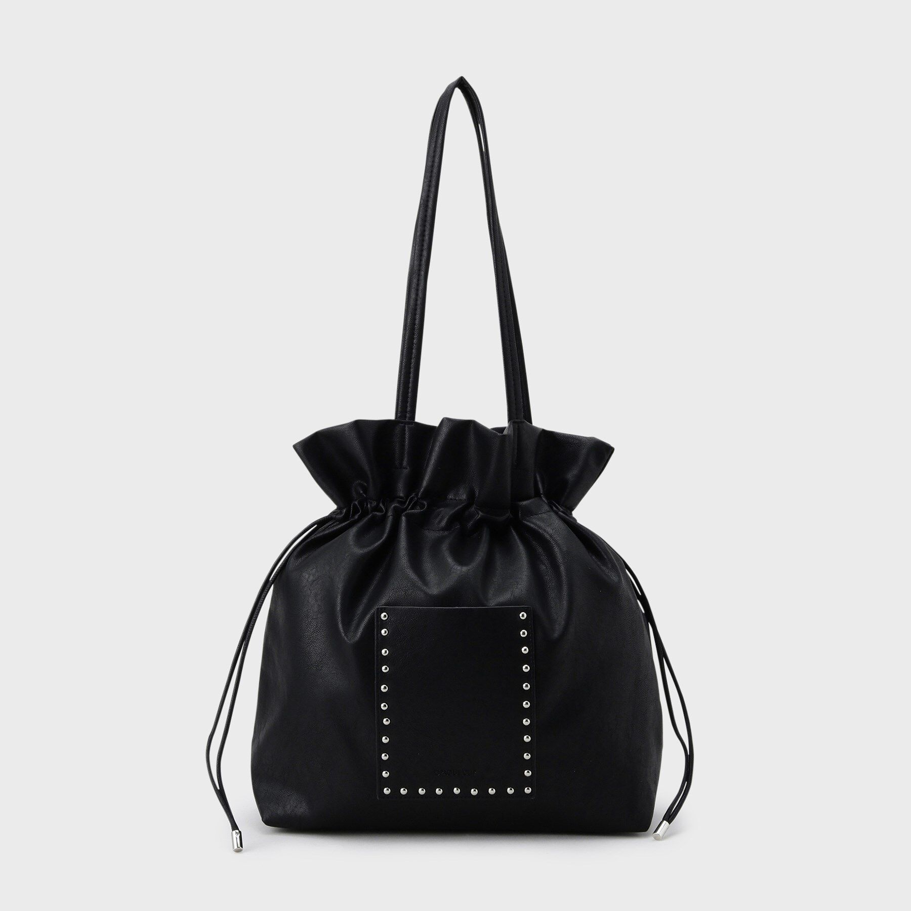 OPAQUE.CLIP「素材アソートドロストデザイン巾着トートバッグ【A4サイズ対応】」|トートバッグ|