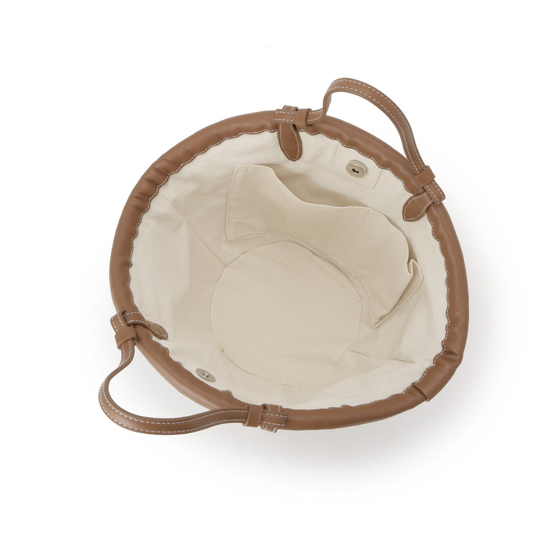 Couture broach「合皮トリミングペーパートート」|トートバッグ|