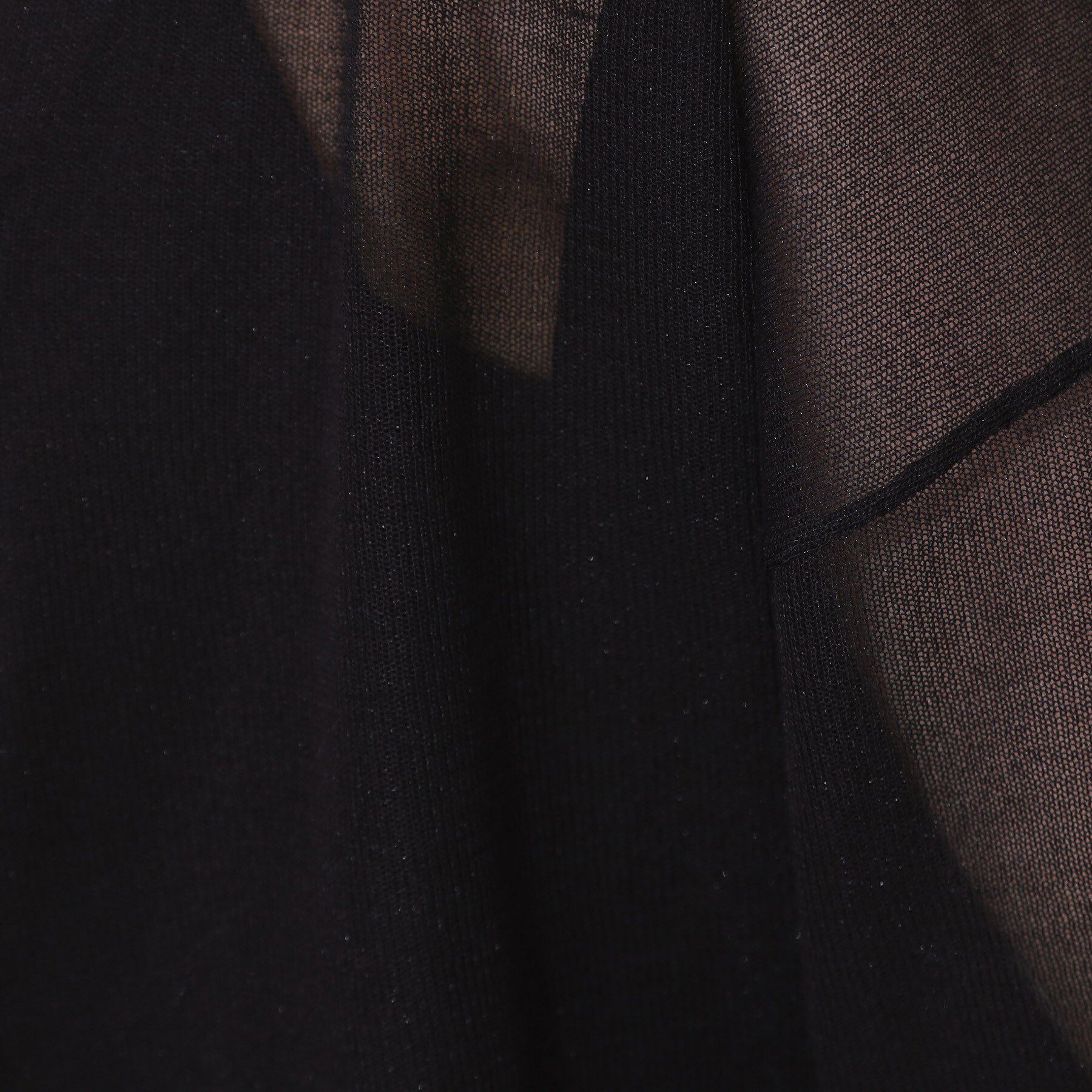 Couture broach「【上品な透け感・通勤】ダブルパール調釦シアーカーディガン」|カーディガン|