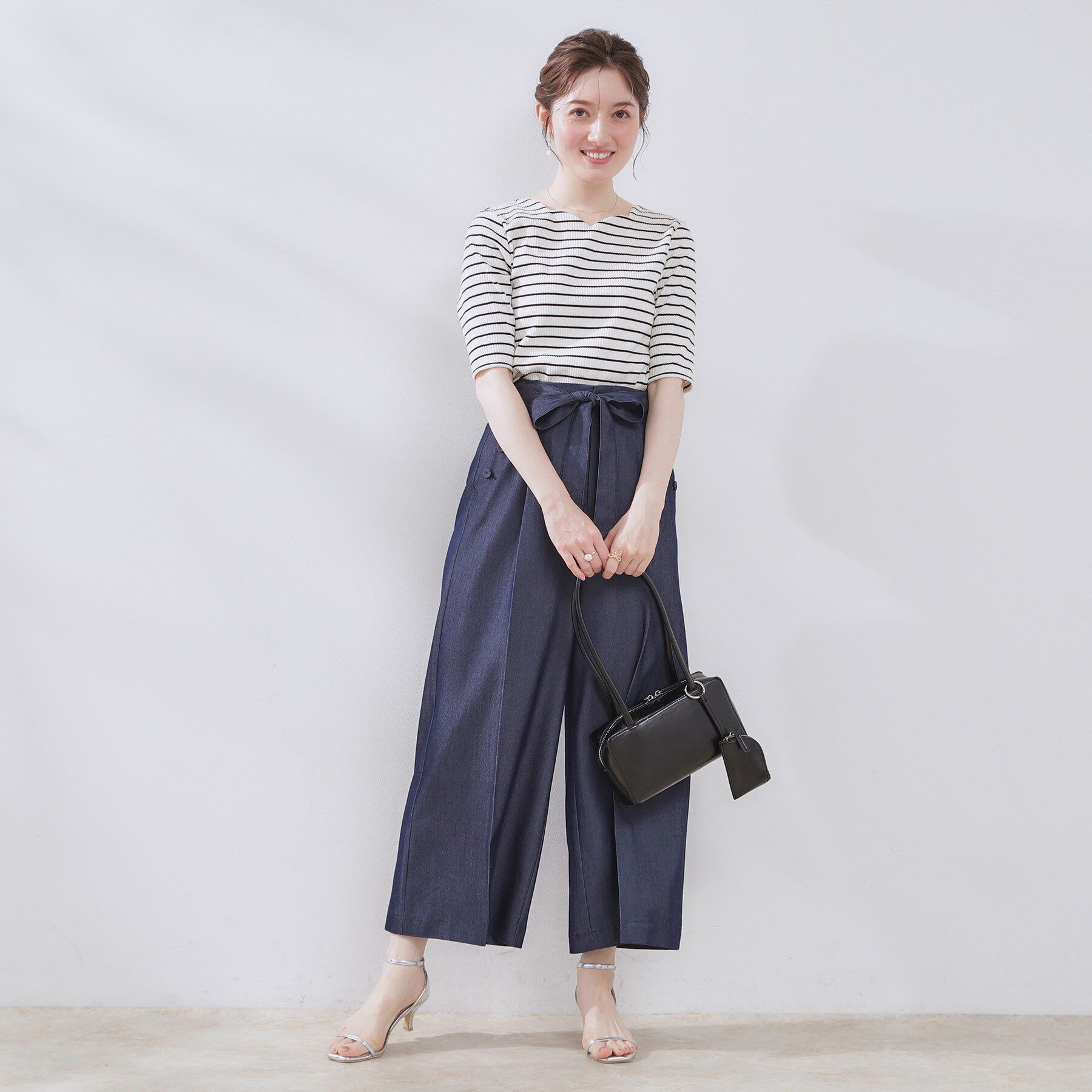 Couture broach「スクエアロングハンドルバッグ」|ハンドバッグ|