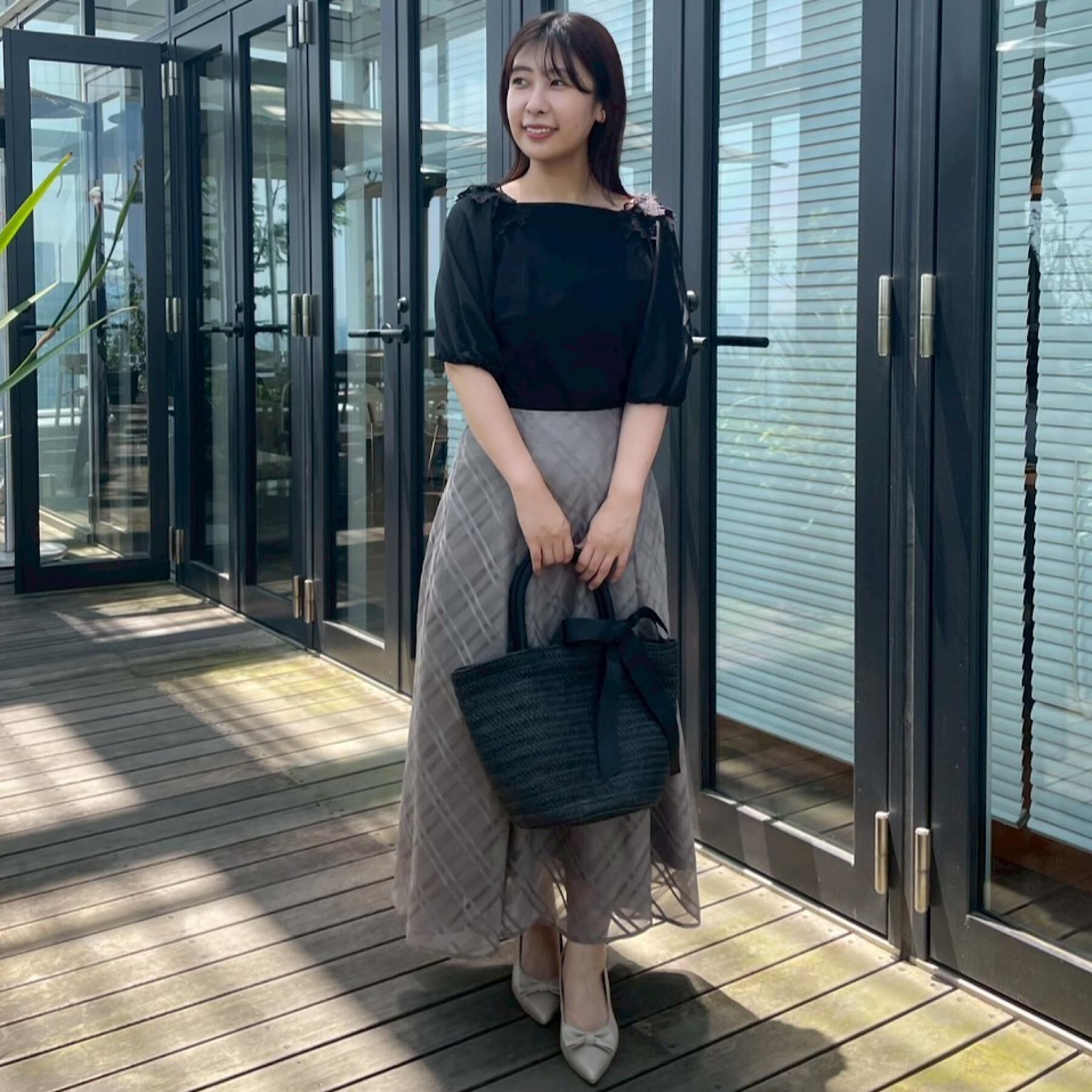 Couture broach「【マシンウォッシャブル・UVケア・接触冷感】ラグランレースドッキングカットソー」|Tシャツ・カットソー|