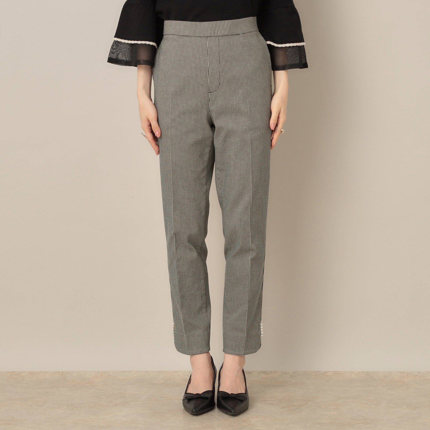 Couture broach「ポイントパール調ハイパーストレッチパンツ」|その他|