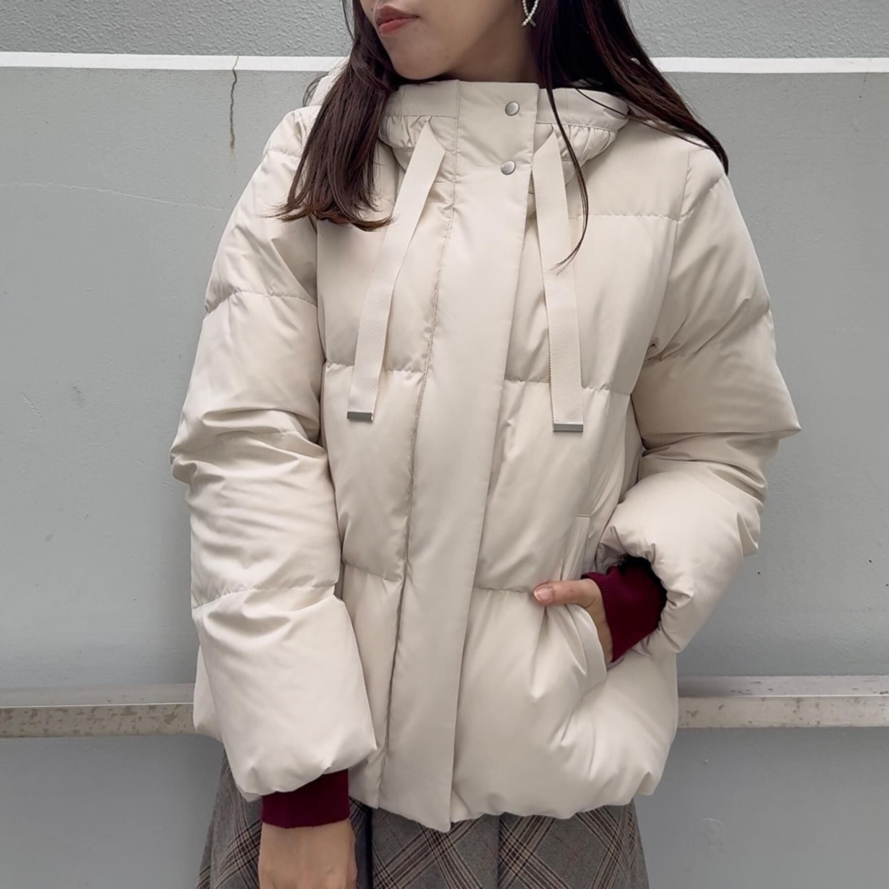 Couture broach「【冬の名品・撥水】愛されダウン」|ダウン|