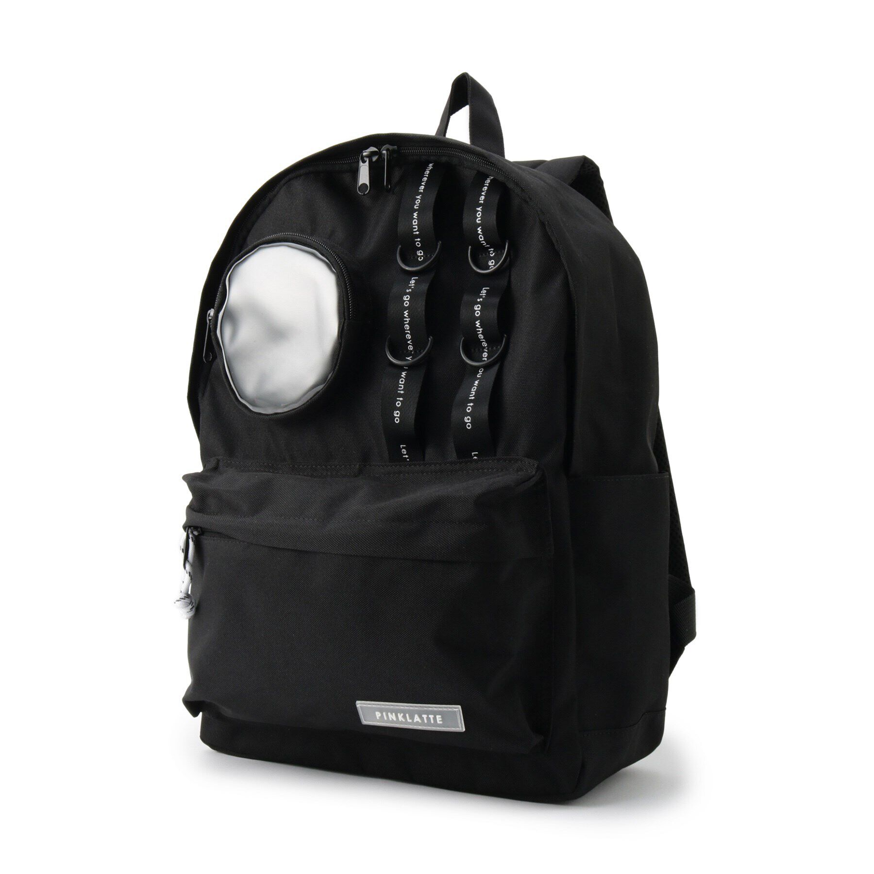 PINK-latte「モール付きマルポケリュック」|リュック|