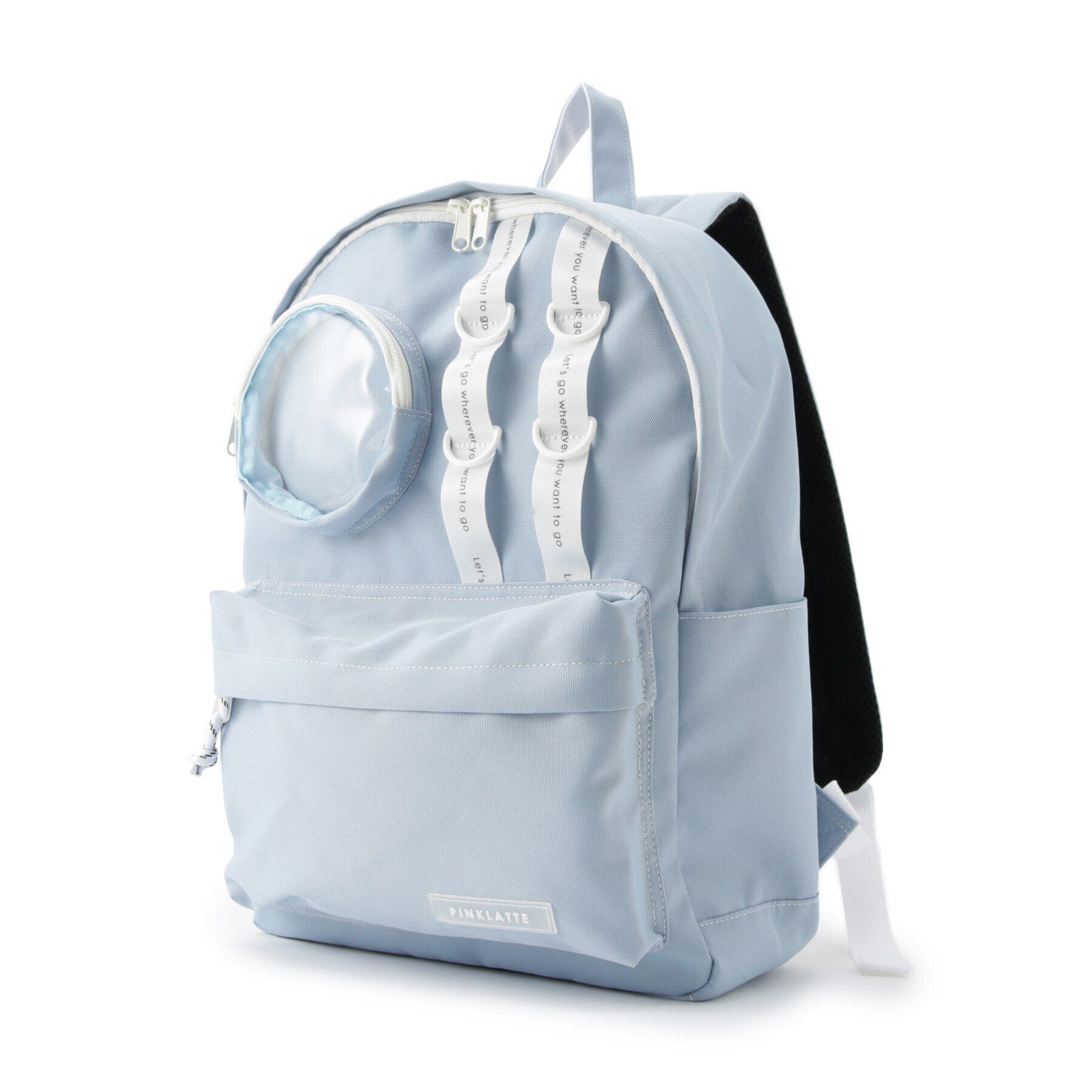 PINK-latte「モール付きマルポケリュック」|リュック|