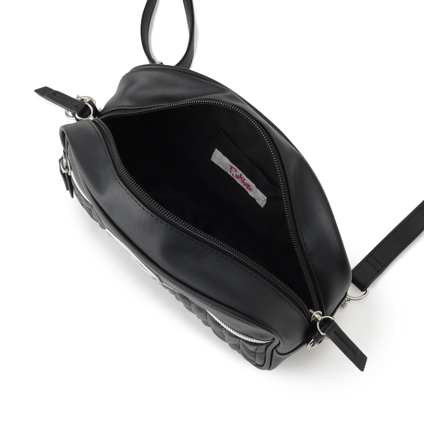 PINK-latte「ガーリーキルトショルダー」|ショルダー・メッセンジャー|