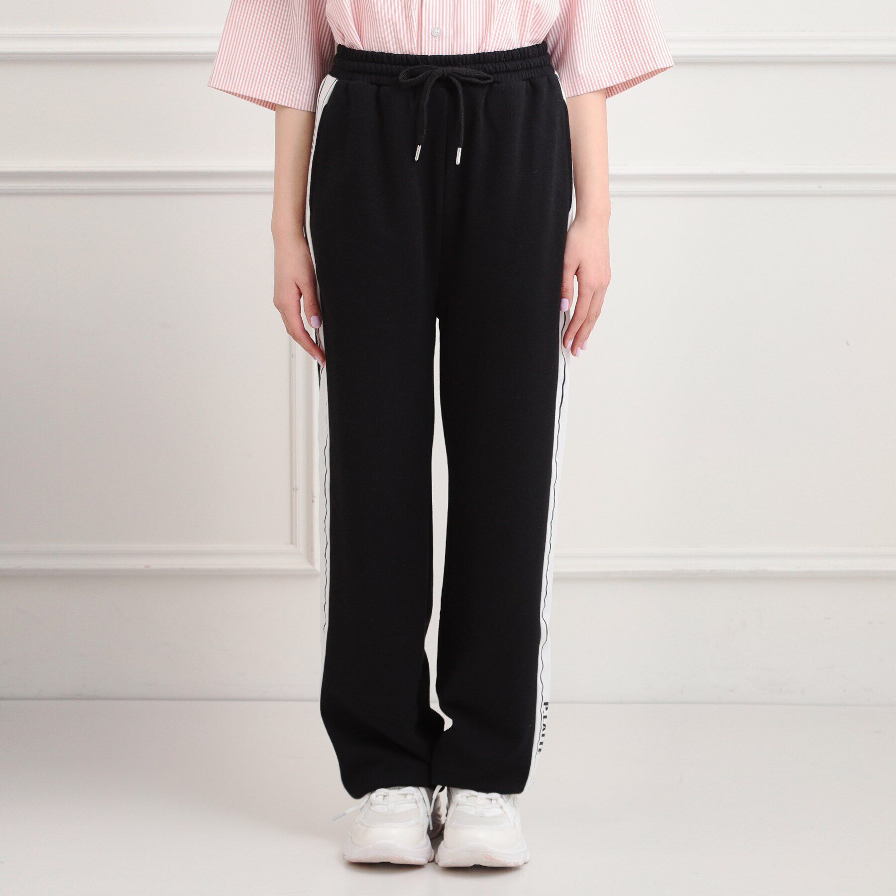 PINK-latte「ミニ裏毛サイド切替パンツ」|その他|