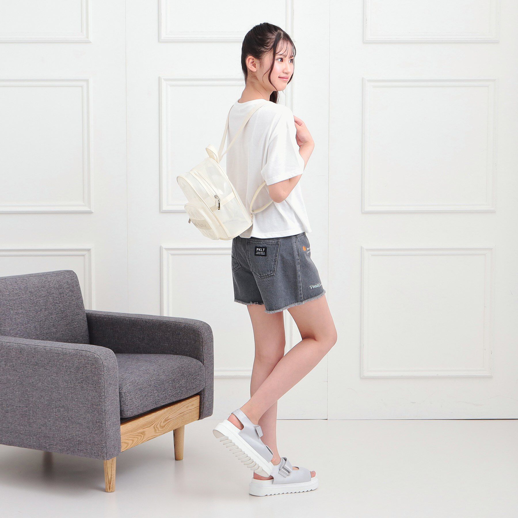 PINK-latte「ミニリュック」|リュック|