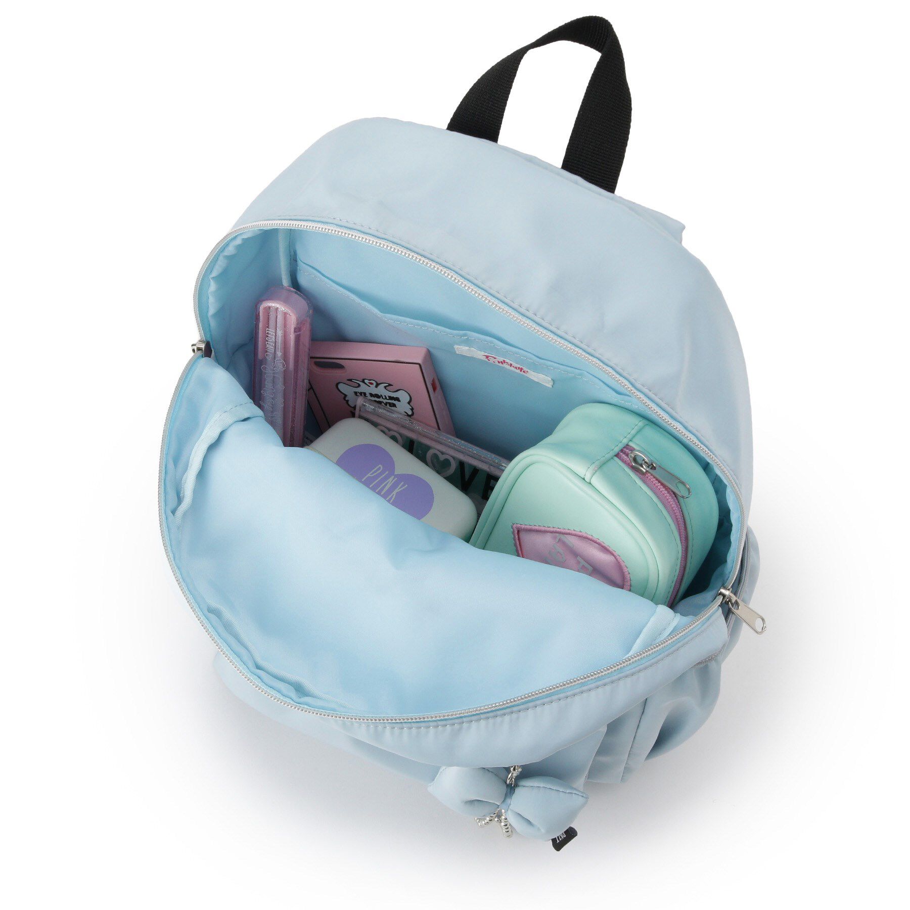 PINK-latte「【チャーム付き】ガーリーリュック」|リュック|