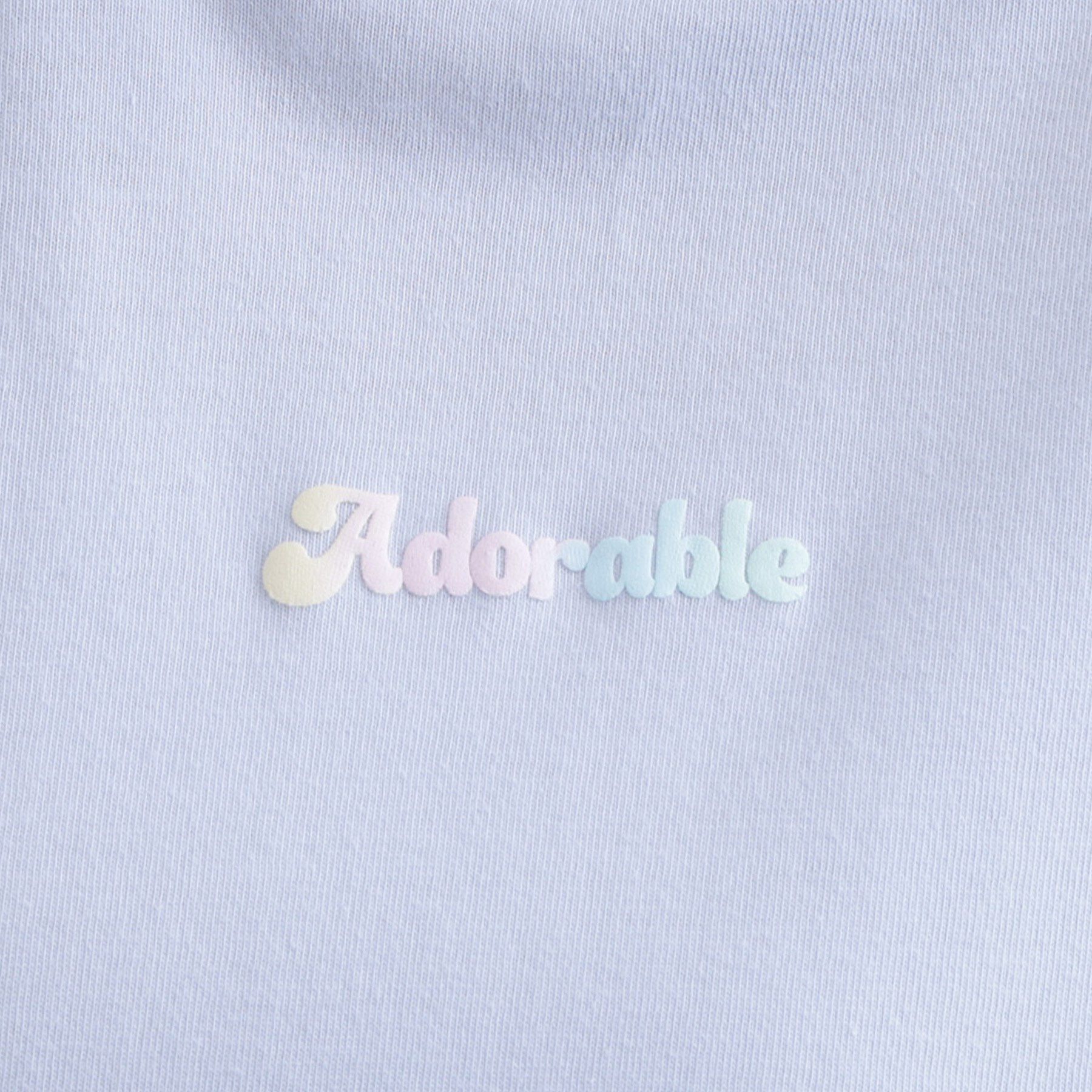 PINK-latte「グラデーションくまちゃん発砲ビッグTシャツ」|Tシャツ・カットソー|