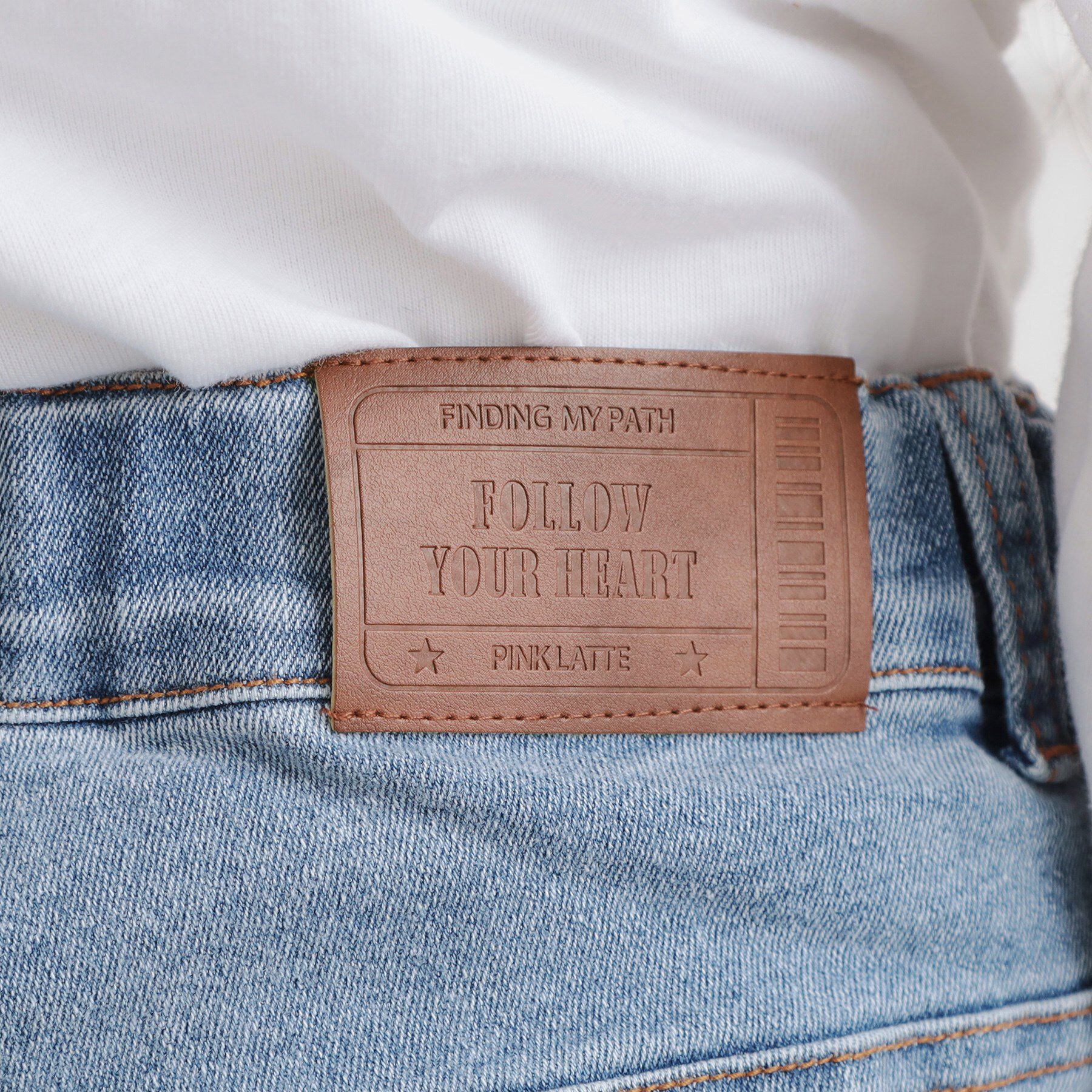 PINK-latte「フレアデニムパンツ」|その他|