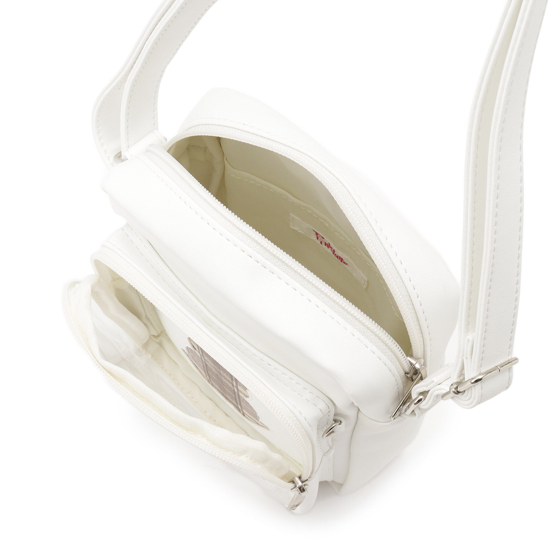 PINK-latte「クマチェックショルダー」|ショルダー・メッセンジャー|