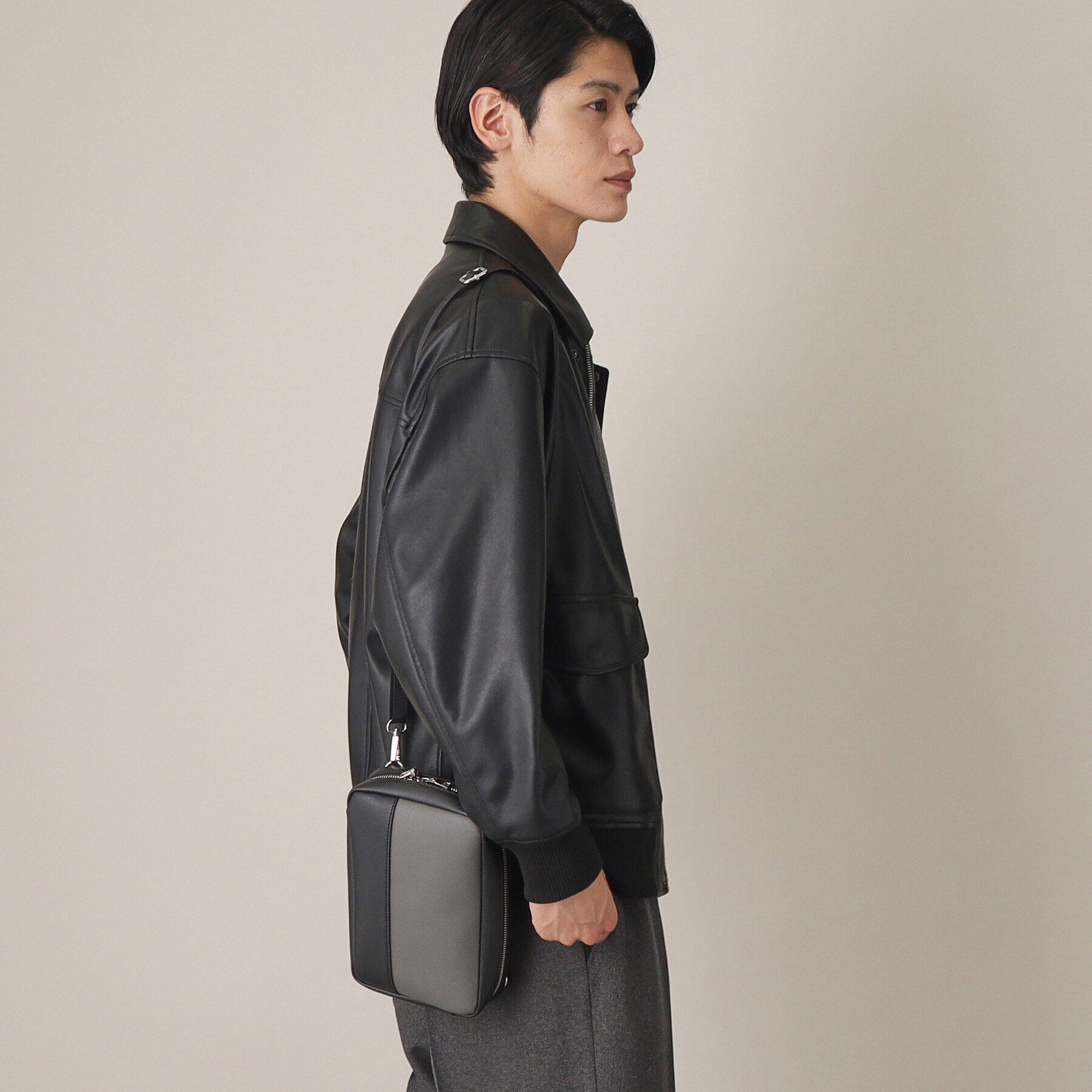 THE SHOP TK「パネルライン2WAYショルダーバッグ」|ショルダー・メッセンジャー|