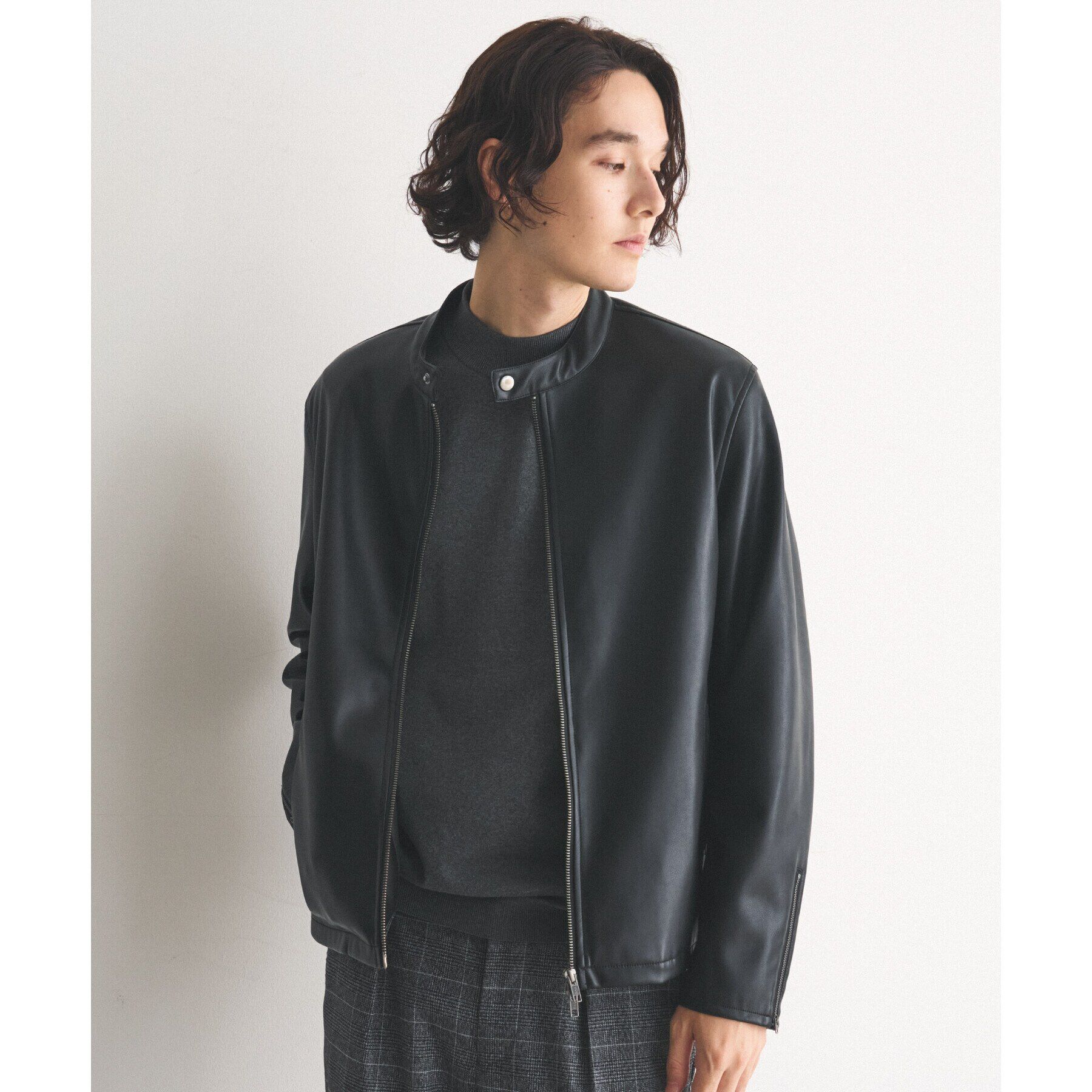 THE SHOP TK「ヴィンテージライクシングルライダース」|ライダースジャケット|