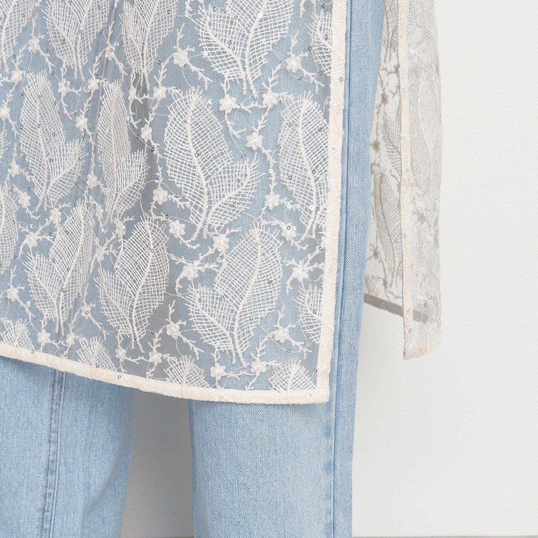 THE SHOP TK「チュールラップスカート」|スカート|