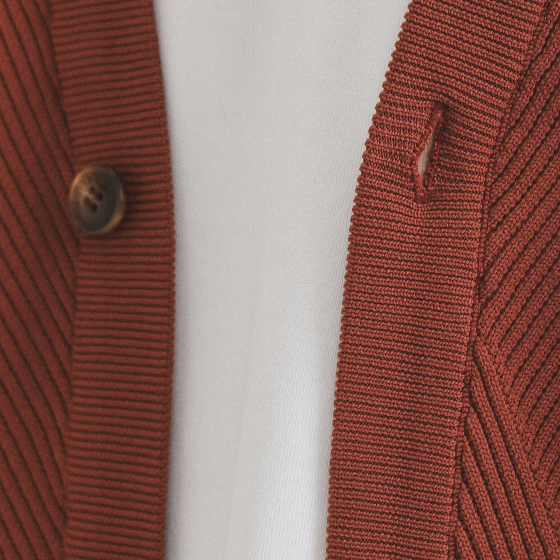 THE SHOP TK「ダイヤパネルアンサンブルカーディガン」|カーディガン|