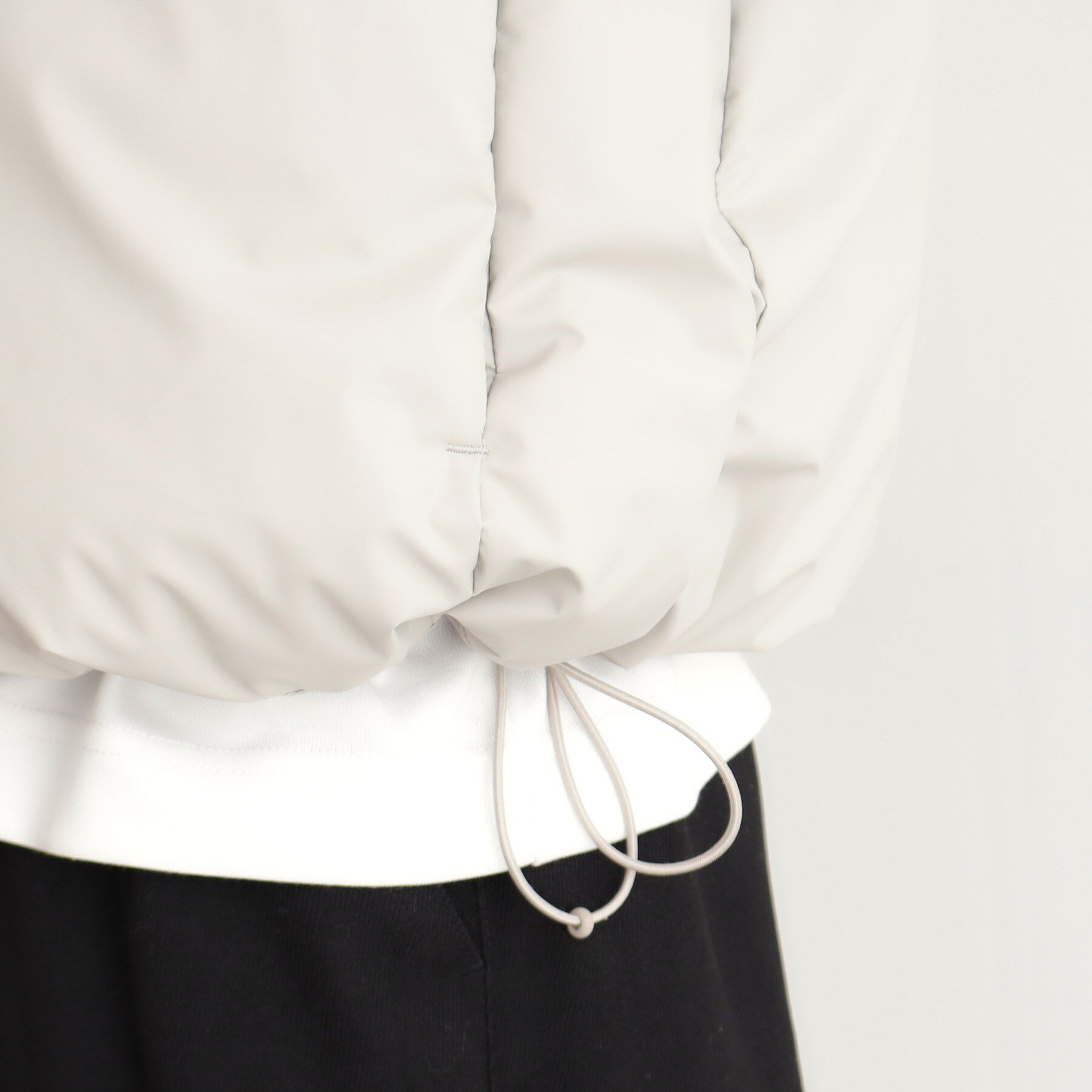 THE SHOP TK「スタンドネック中綿ジップブルゾン」|ダウン|