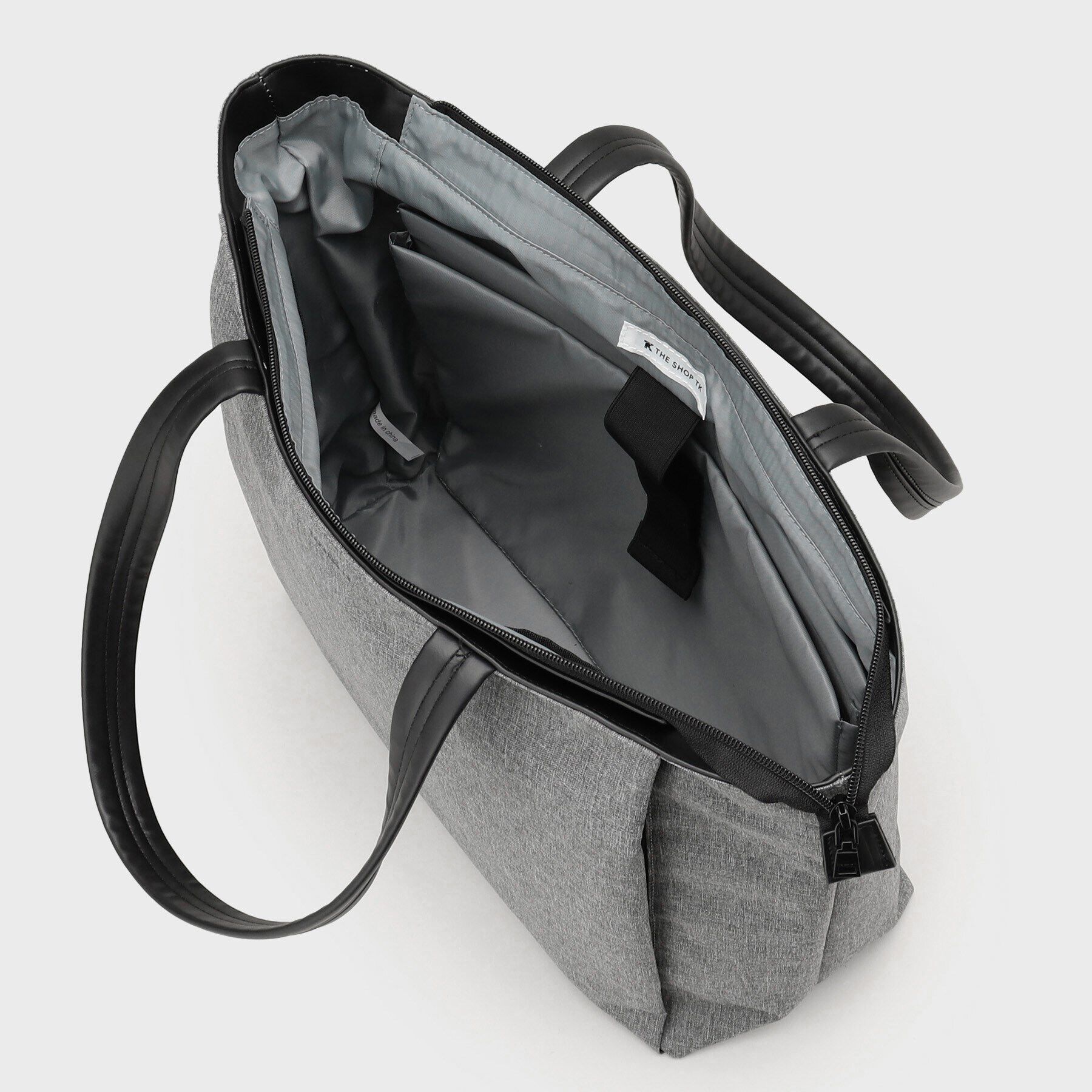 THE SHOP TK「10ポケット軽量マルチトート ON・OFF兼用／PCポケット付き」|トートバッグ|