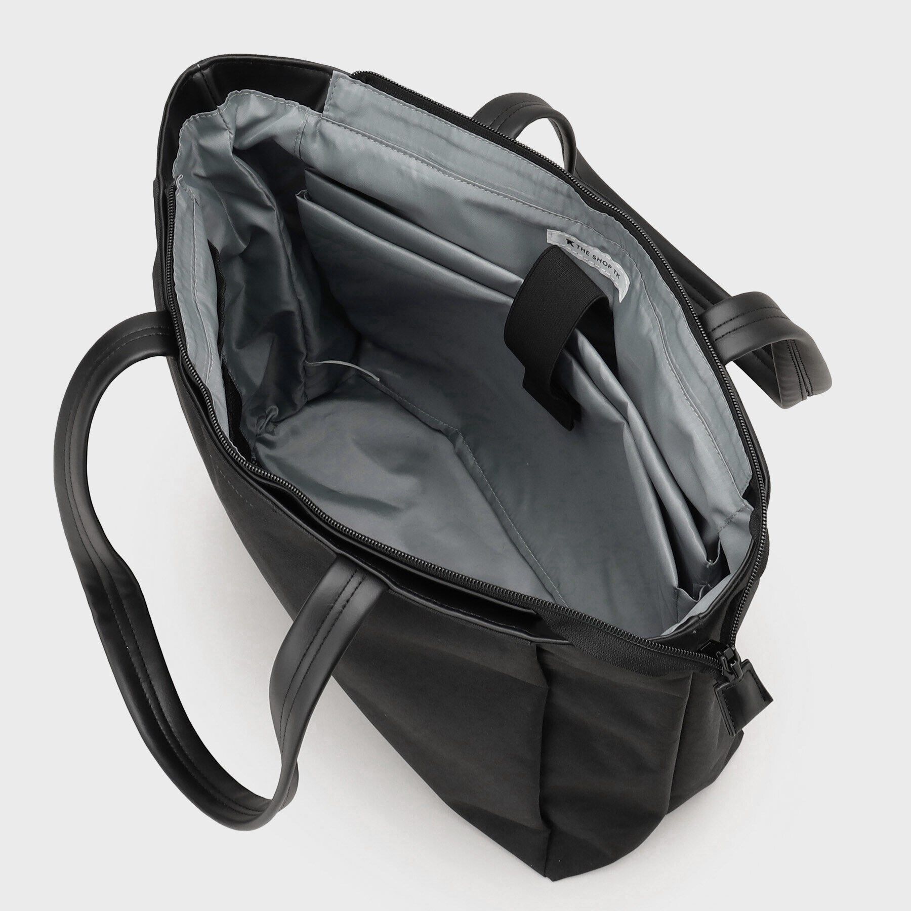 THE SHOP TK「10ポケット軽量マルチトート ON・OFF兼用／PCポケット付き」|トートバッグ|