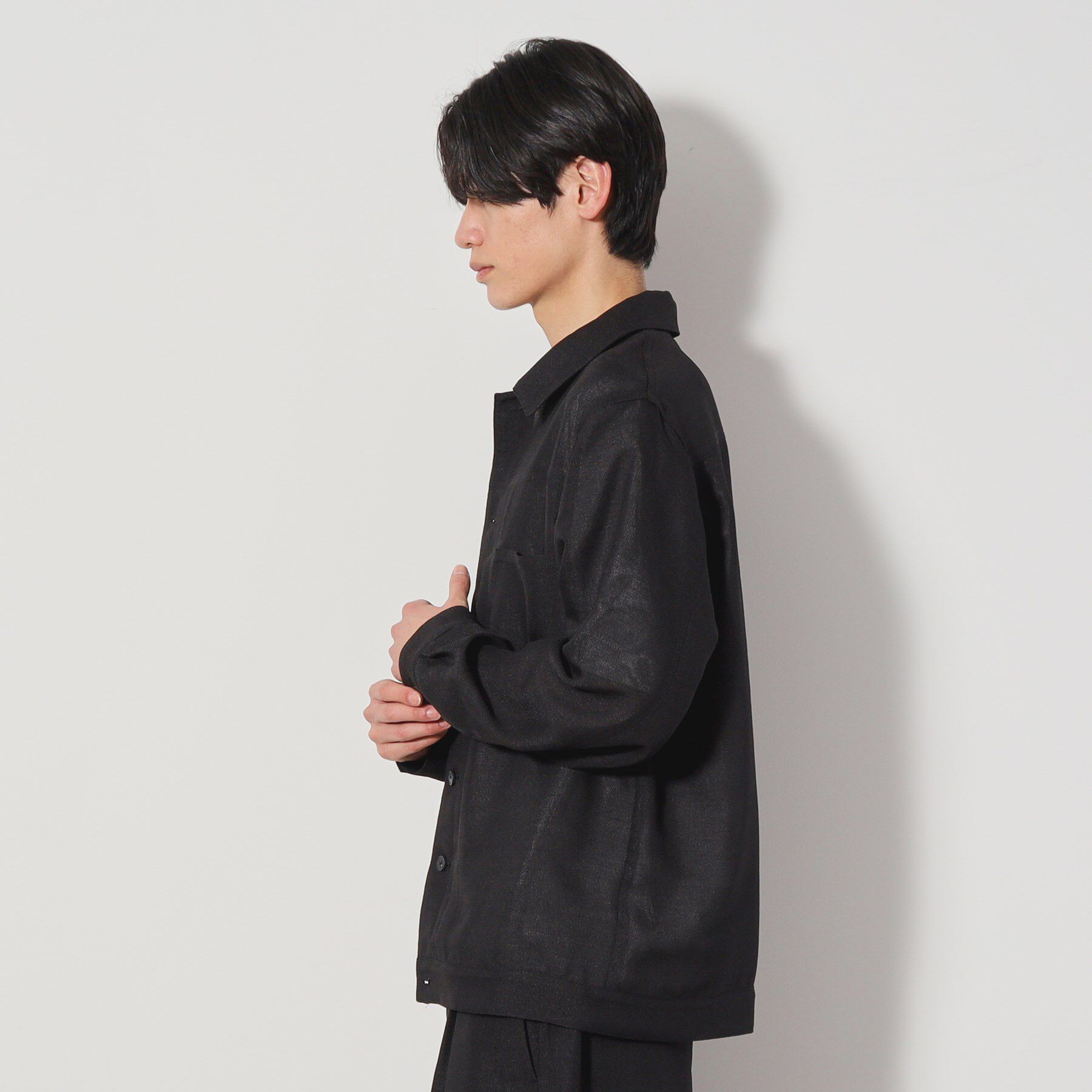 THE SHOP TK「パナマメッシュトラッカージャケット セットアップ可」|ブルゾン・スタジャン|