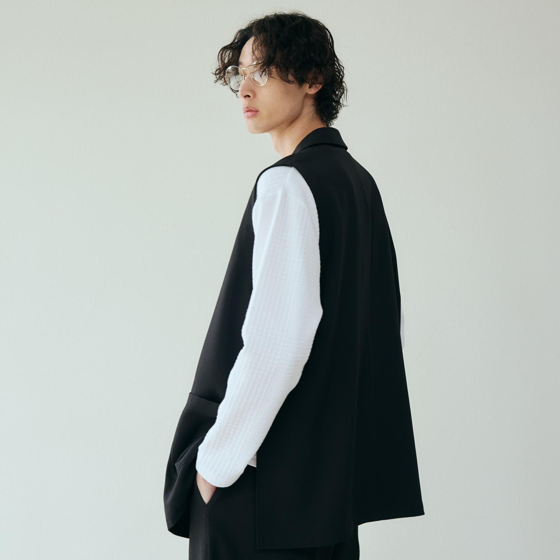 THE SHOP TK「ダブルジレ【セットアップ可/洗濯機OK】」|ベスト・ジレ|