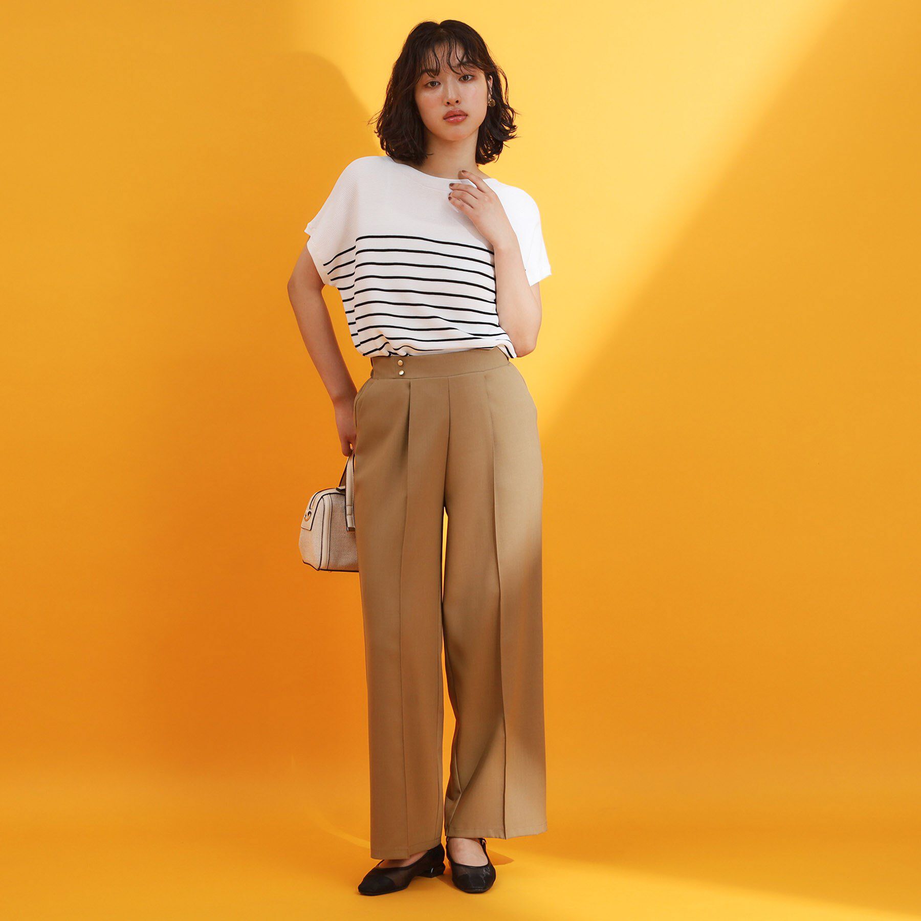 THE SHOP TK「【再入荷/6色展開】さらさらフレンチニット【毛玉になりにくい/洗濯機OK】」|ニット・セーター|