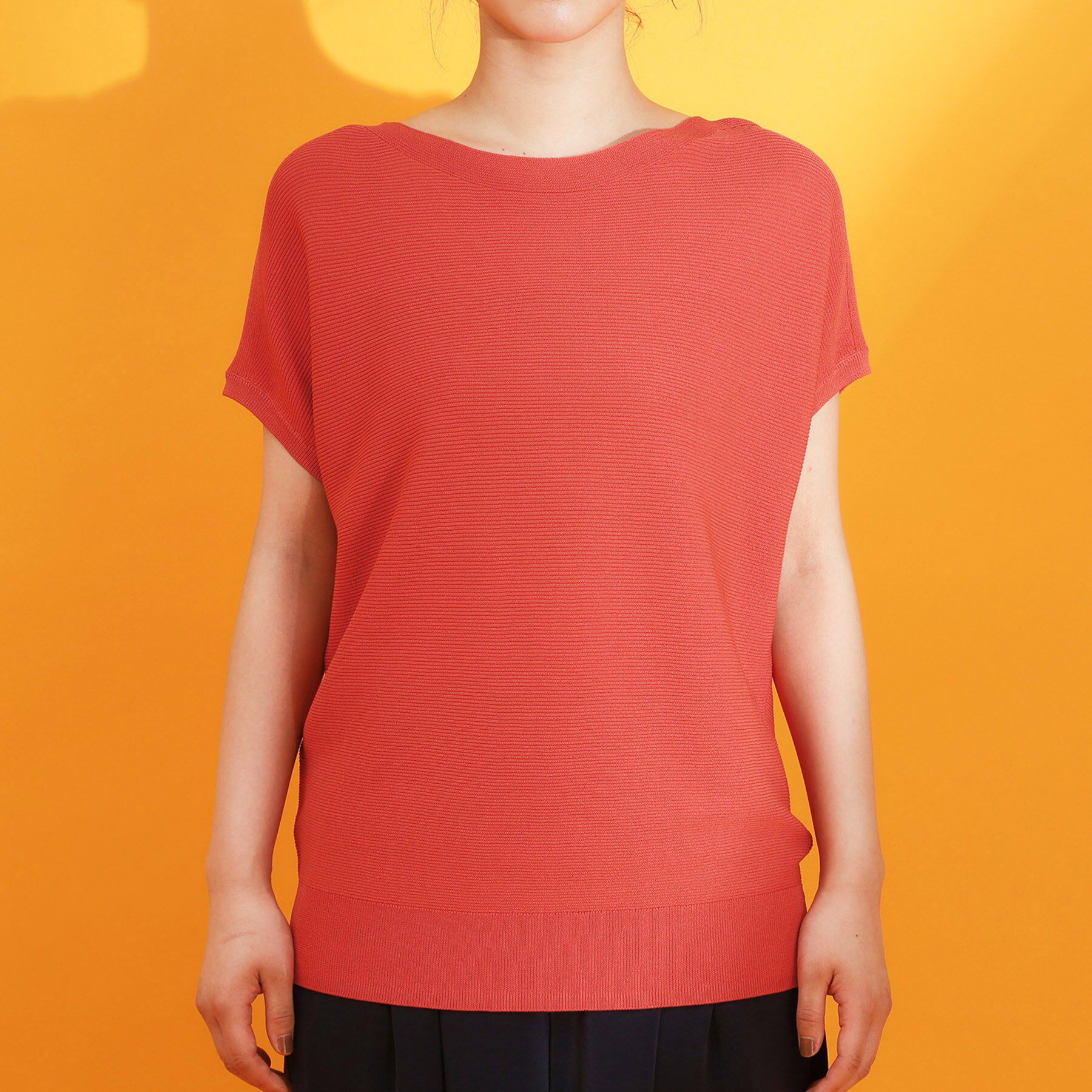 THE SHOP TK「【再入荷/6色展開】さらさらフレンチニット【毛玉になりにくい/洗濯機OK】」|ニット・セーター|