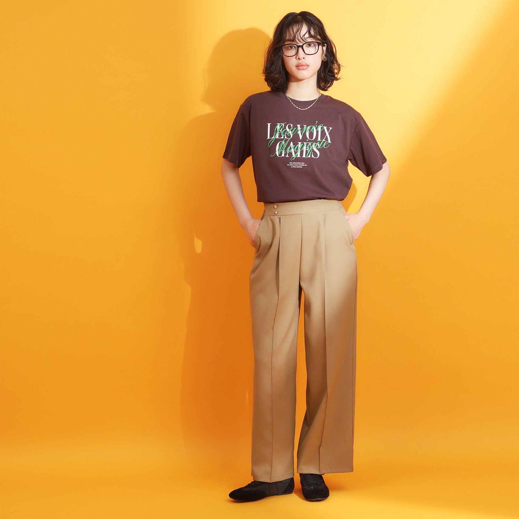 THE SHOP TK「フォトアソートTシャツ【接触冷感/UV/毛玉になりにくい/洗濯機OK】」|Tシャツ・カットソー|