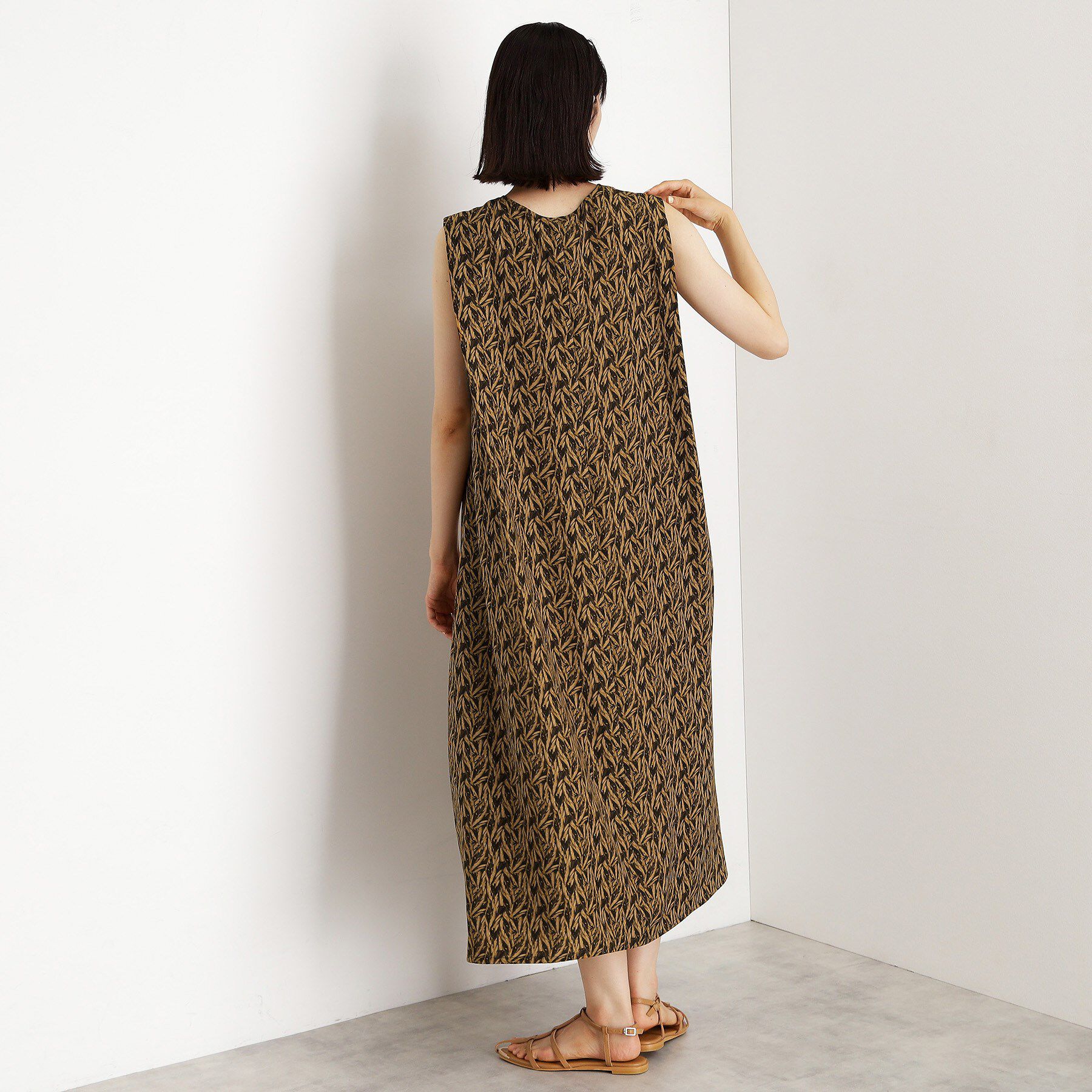 THE SHOP TK「ショルダータックワンピース【洗える】」|ワンピース|