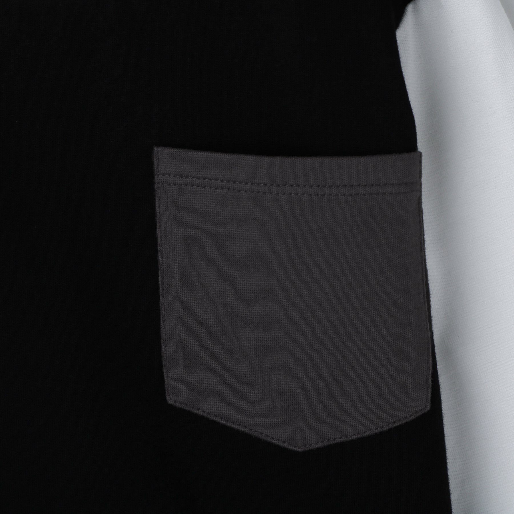 THE SHOP TK「【110-160/洗濯機OK】切り替え長袖Tシャツ」|Tシャツ・カットソー|