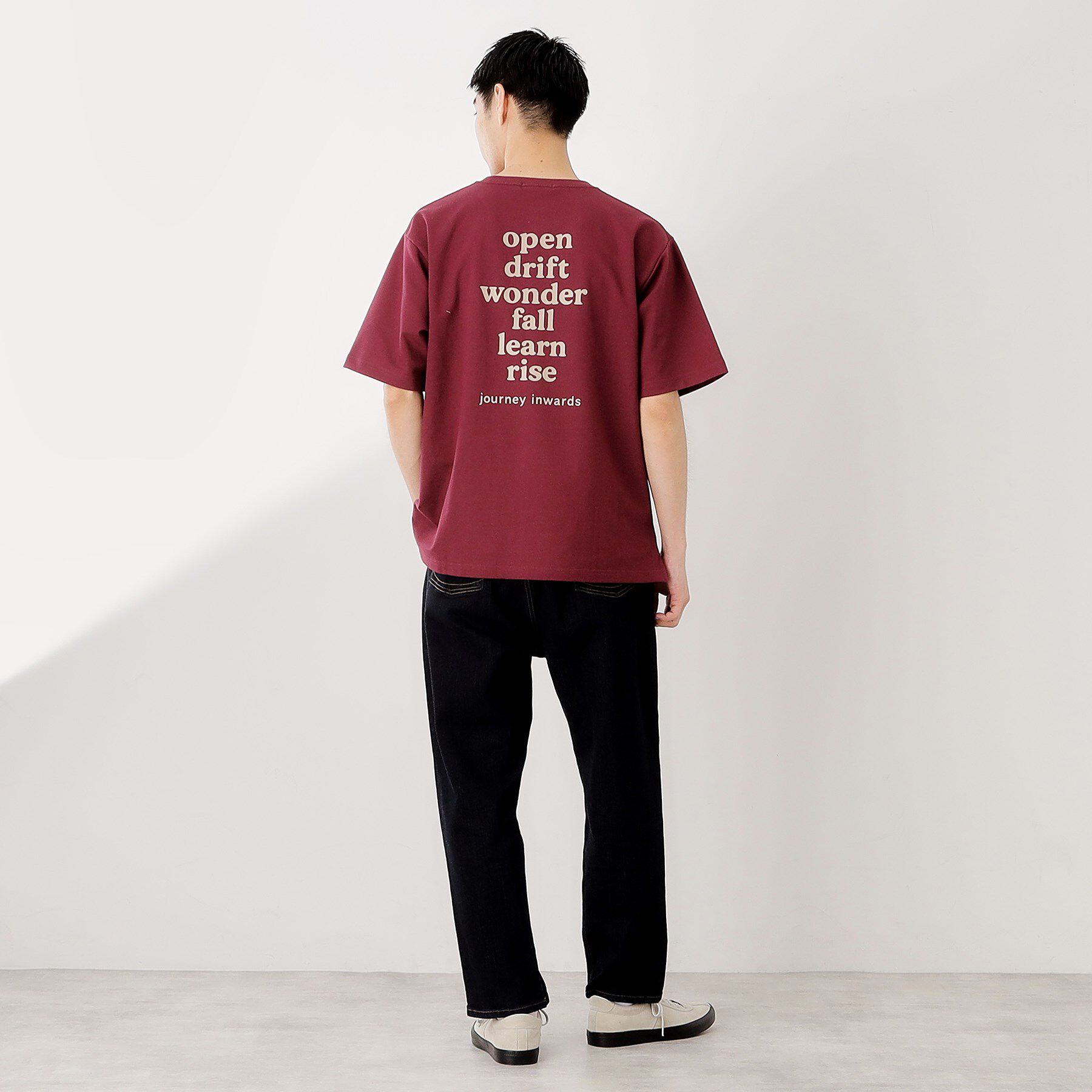 THE SHOP TK「裏配色5分袖プルオーバー」|Tシャツ・カットソー|