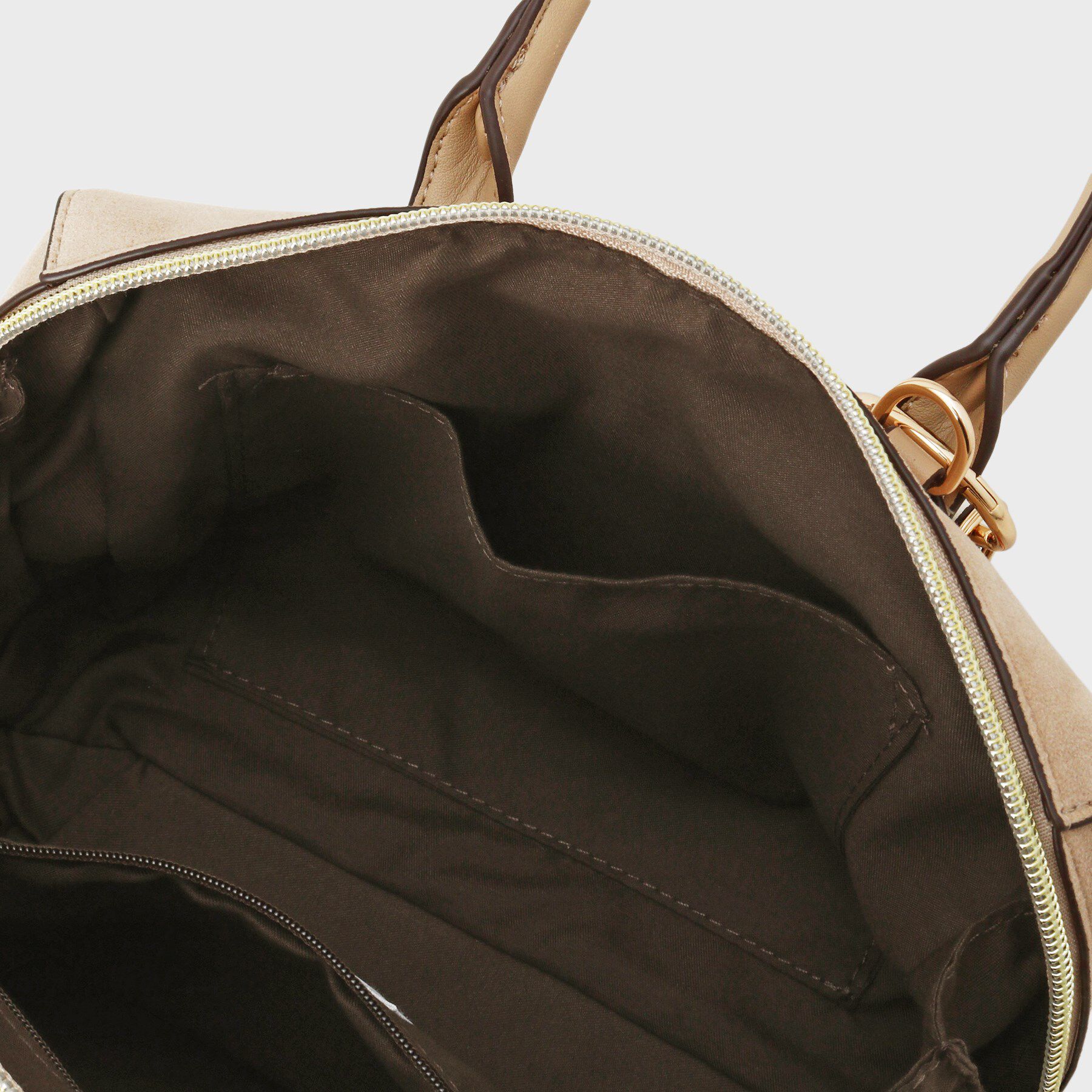 THE SHOP TK「チャーム付きスエードミニボストンバッグ」|ボストンバッグ|