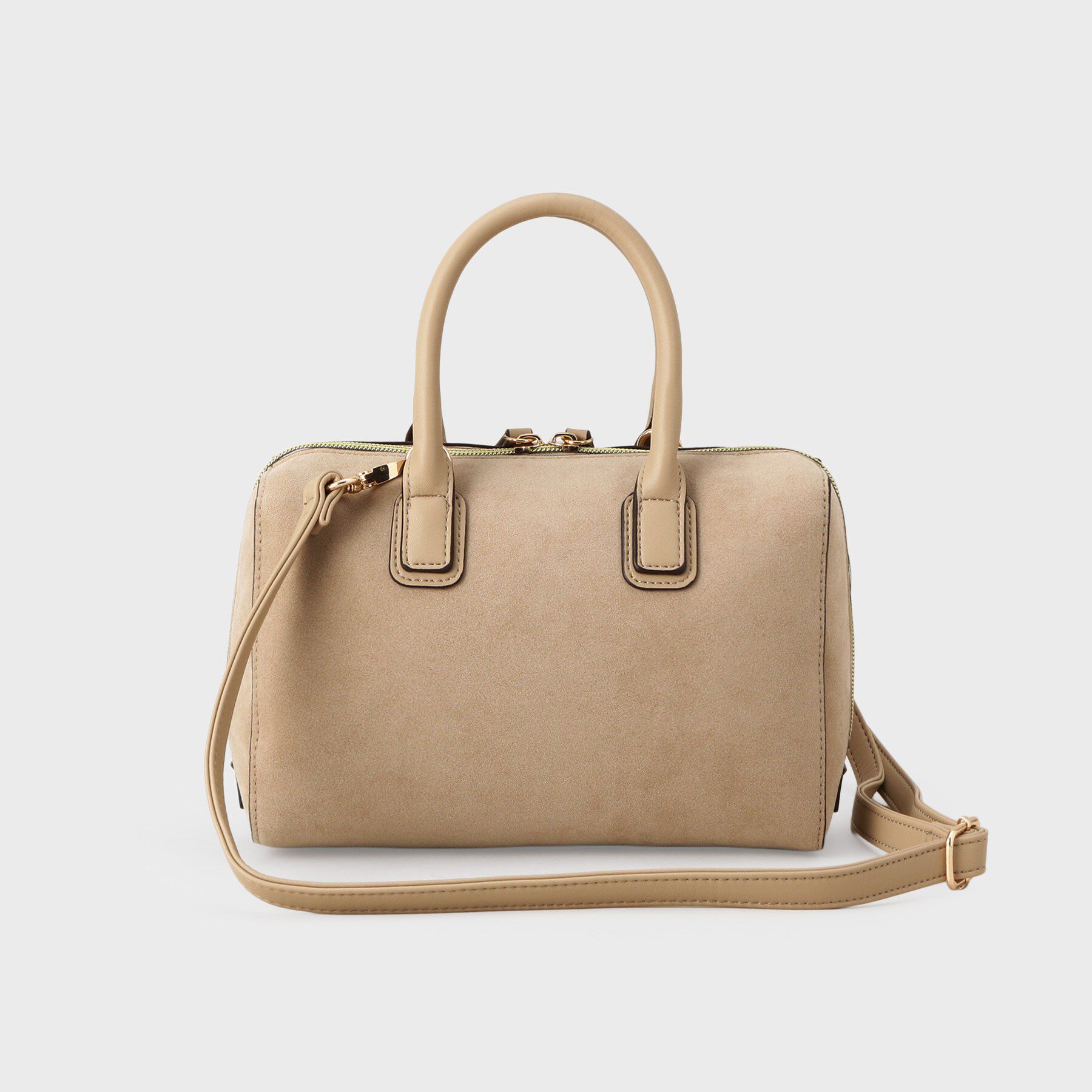 THE SHOP TK「チャーム付きスエードミニボストンバッグ」|ボストンバッグ|