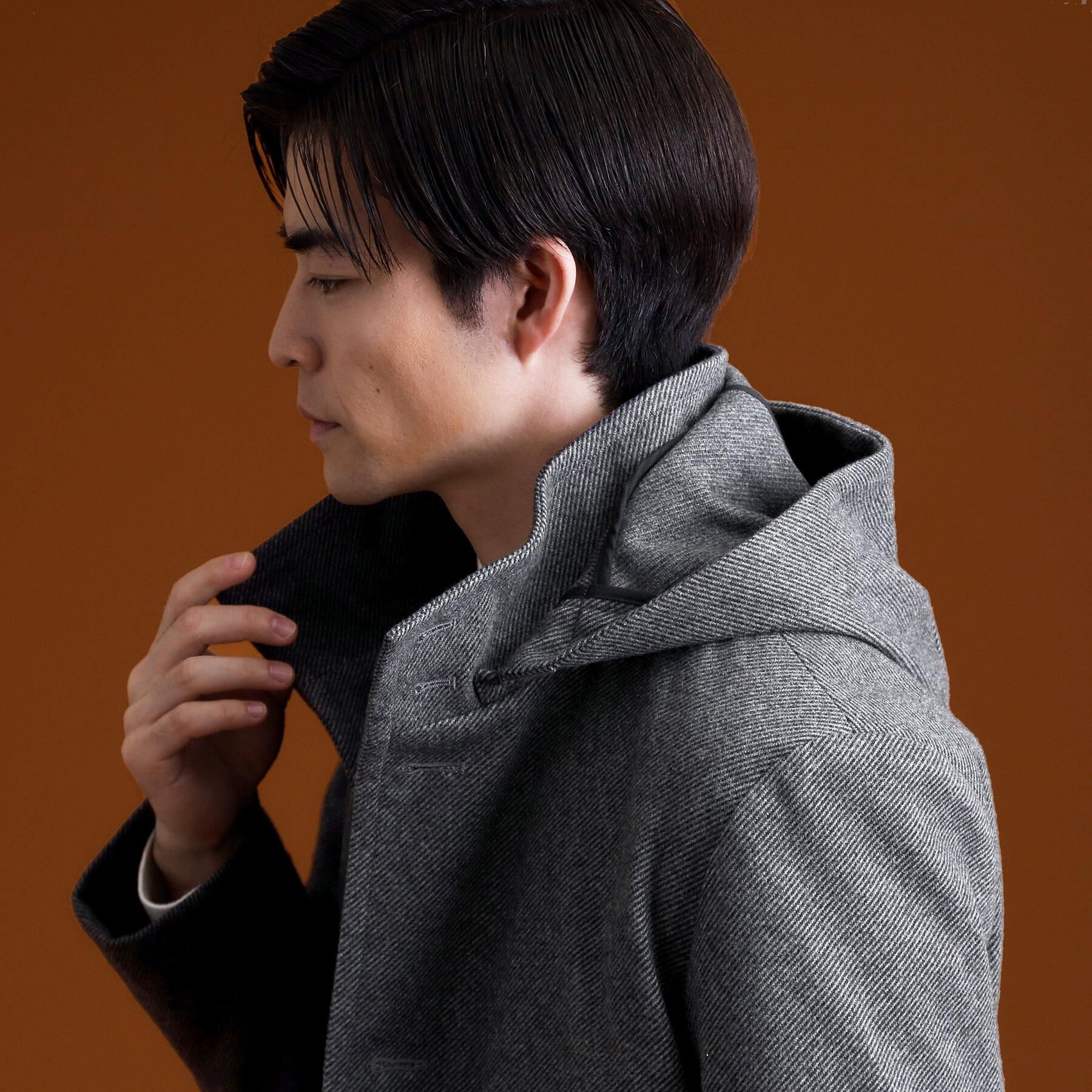 THE SHOP TK「ON/OFF対応 ウーリック スタンド メルトンコート　【洗濯機OK/フード取外し可】」|その他|