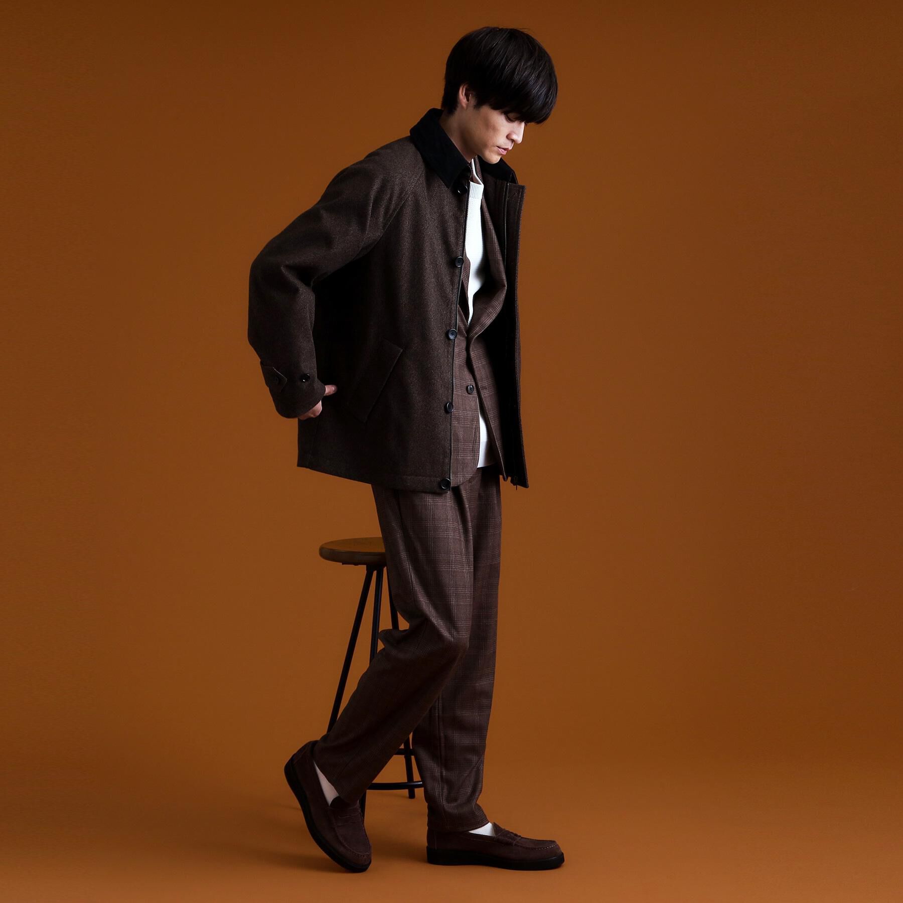 THE SHOP TK「ホームスパンジャージイージーパンツ【セットアップ可/洗濯機OK】」|その他|