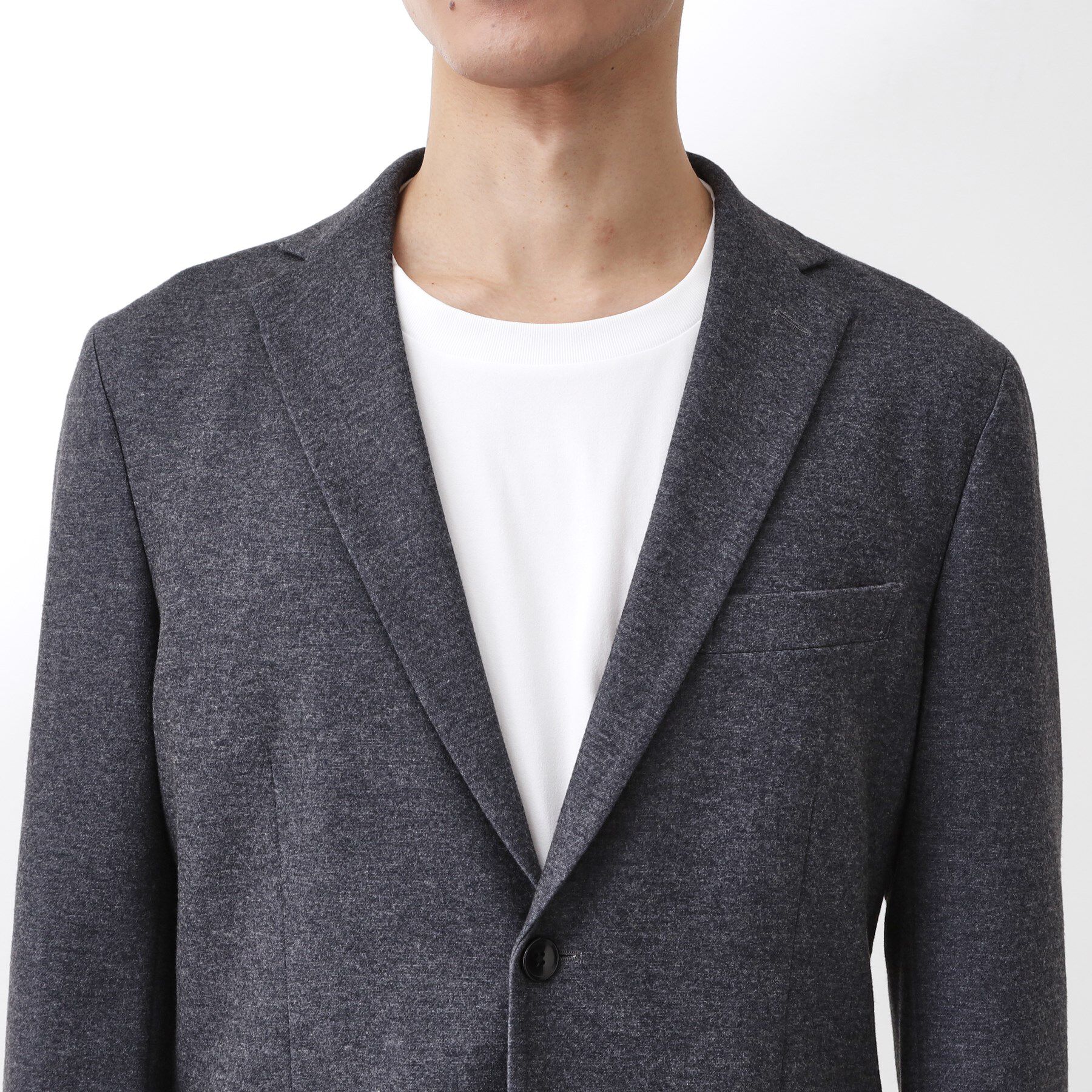 THE SHOP TK「起毛TRジャージジャケット 【洗濯機OK／ストレッチ／セットアップ可】」|テーラードジャケット|