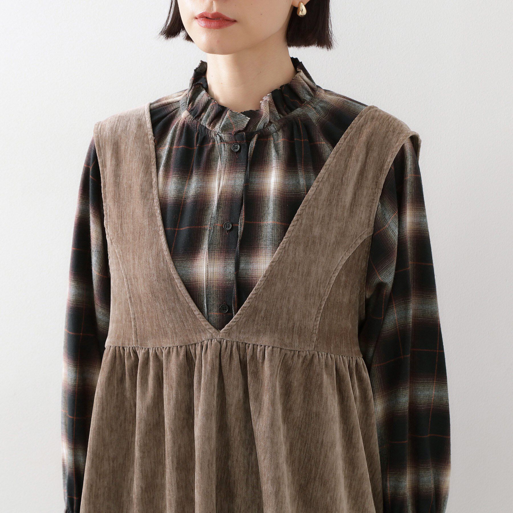 THE SHOP TK「ベロアセットアップ」|スーツ|