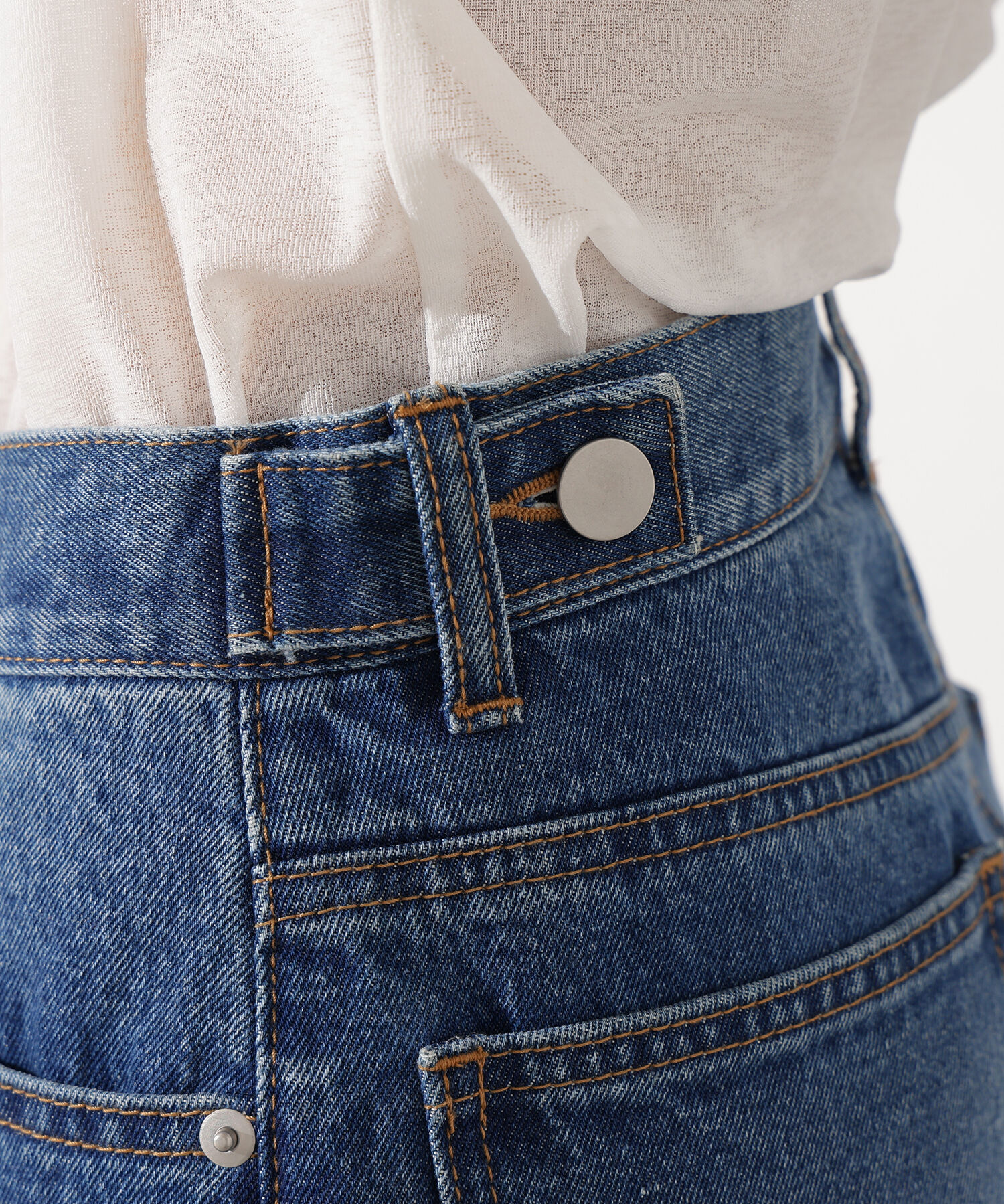  「センタープレスフレアデニムパンツ」|その他|