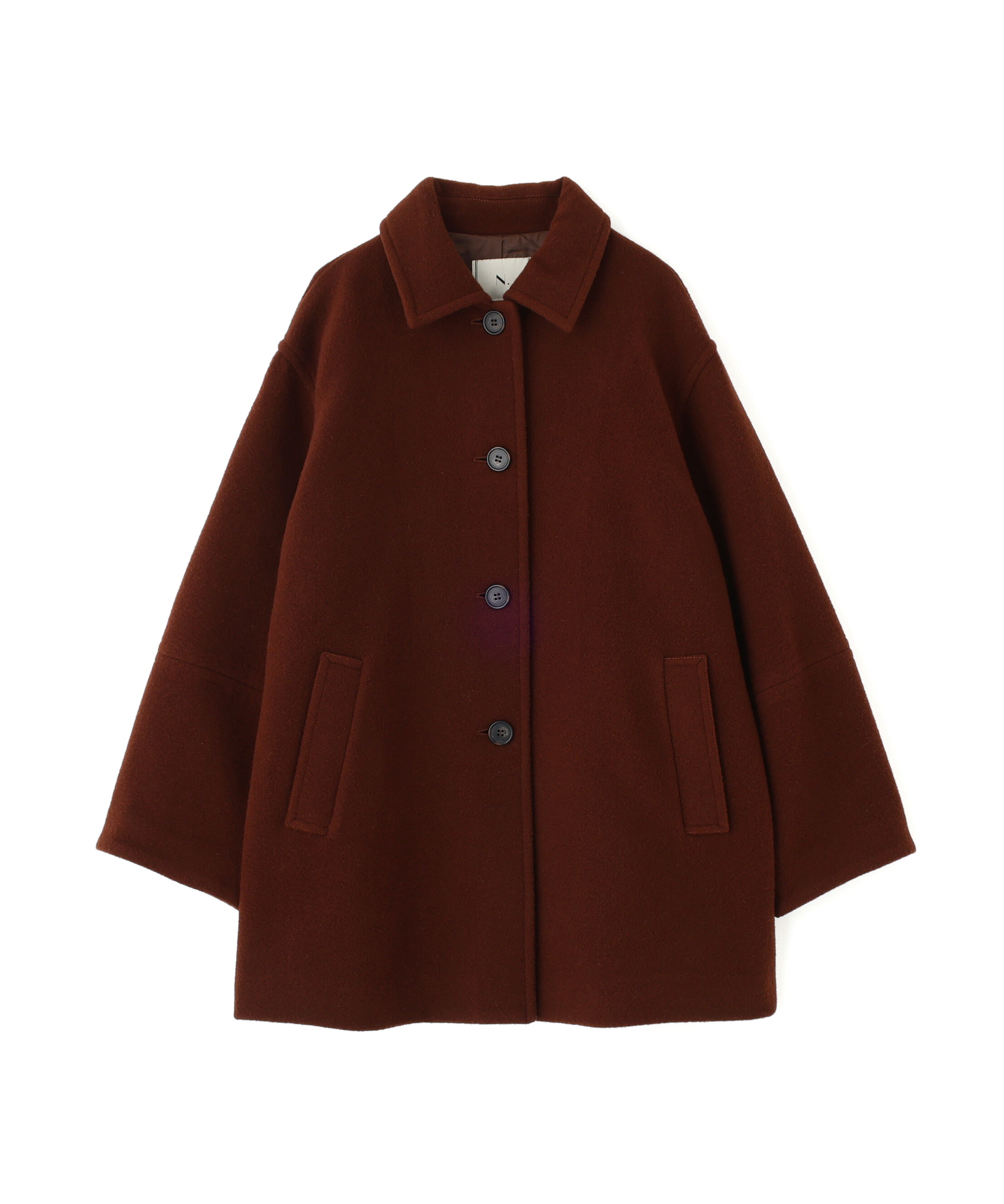  「ステンカラーミディコート」|ブルゾン・スタジャン|